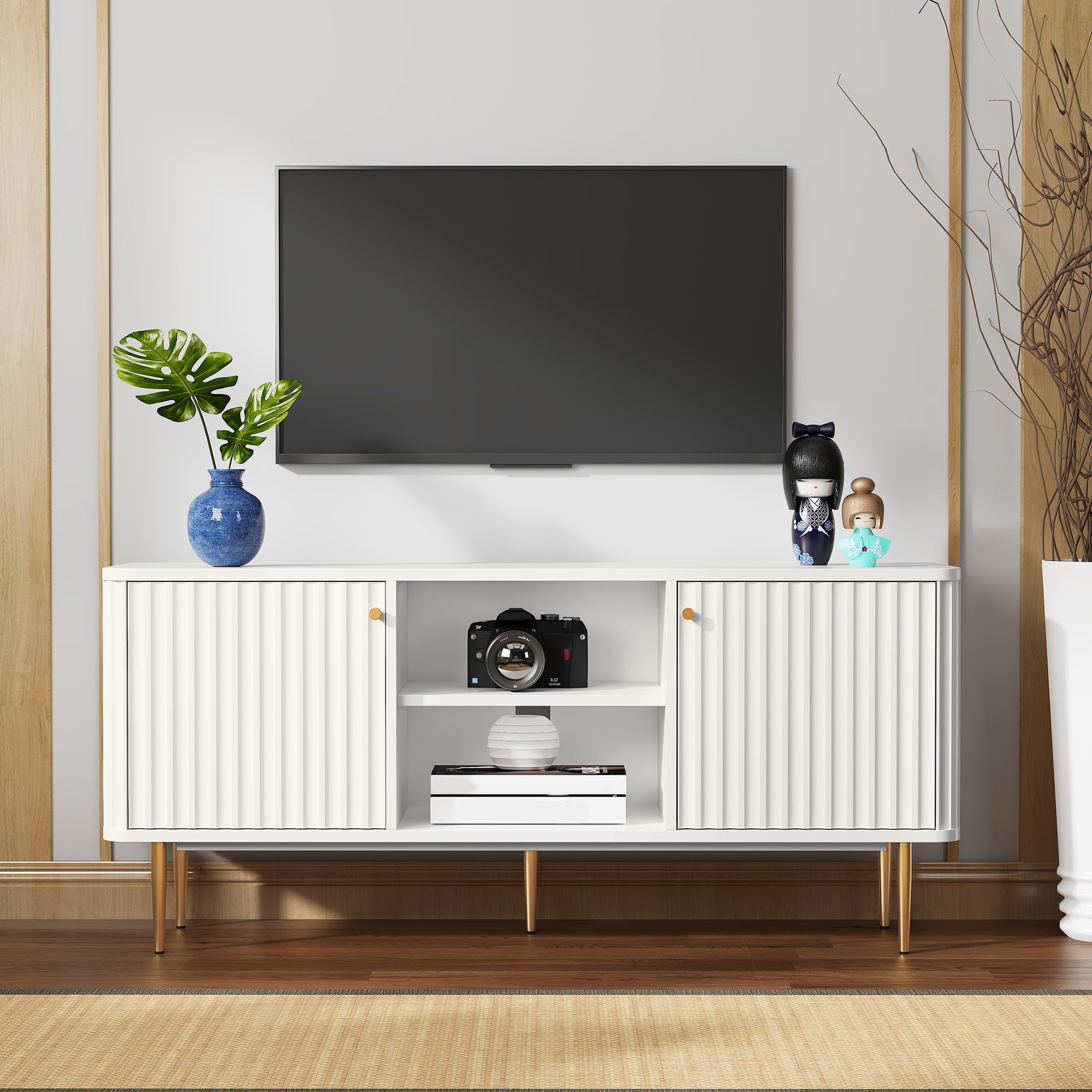 Amazon｜HOLTICO(ホルティコ) テレビ台 テレビボード ローボード 収納