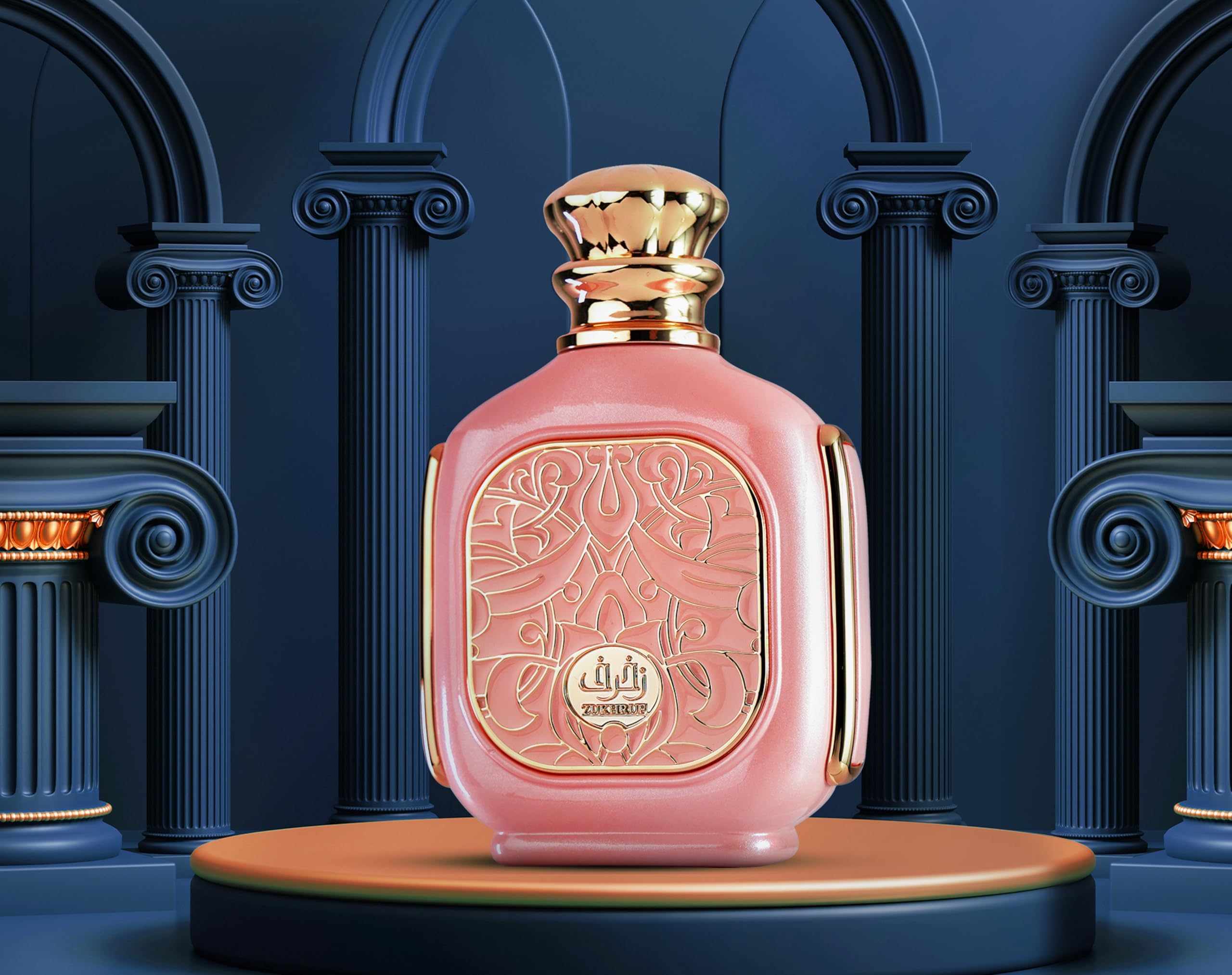 Zimaya Zukhruf Femme Pink Eau De Parfum For Women, 100 ML : Amazon