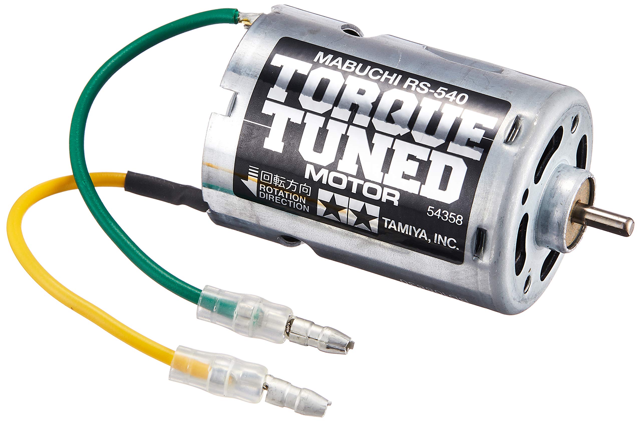 Amazon.com: Tamiya 54358 RS-540 Torque-Tuned Motor : Toys & Games