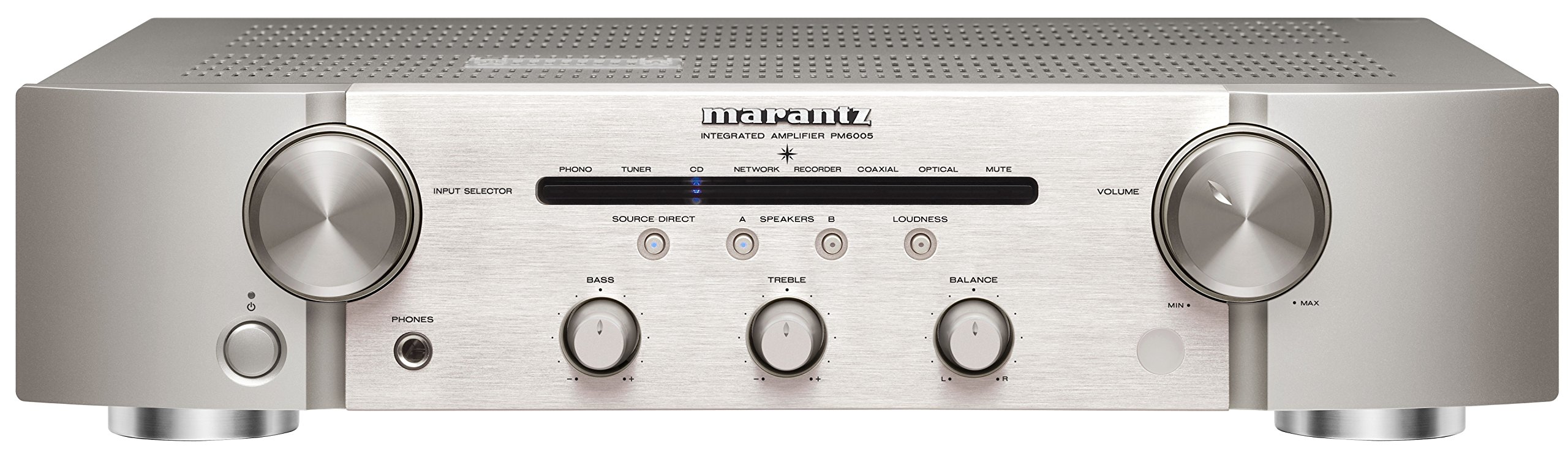 Amazon.co.jp: Marantz プリメインアンプ シルバーゴールド PM-6005/FN