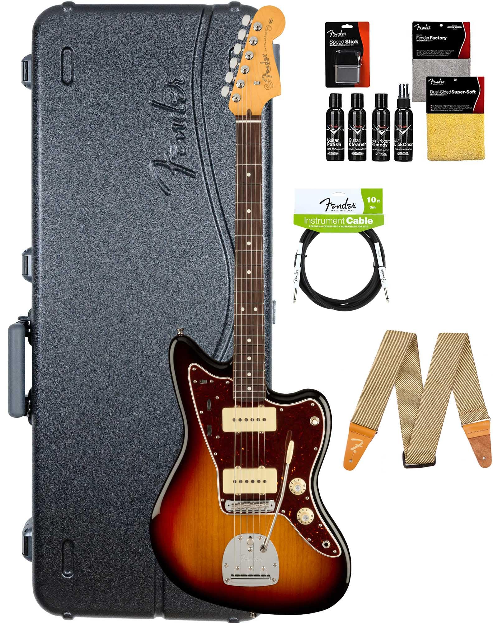 Amazon.com: Fender American Professional II Jazzmaster - 3-Color