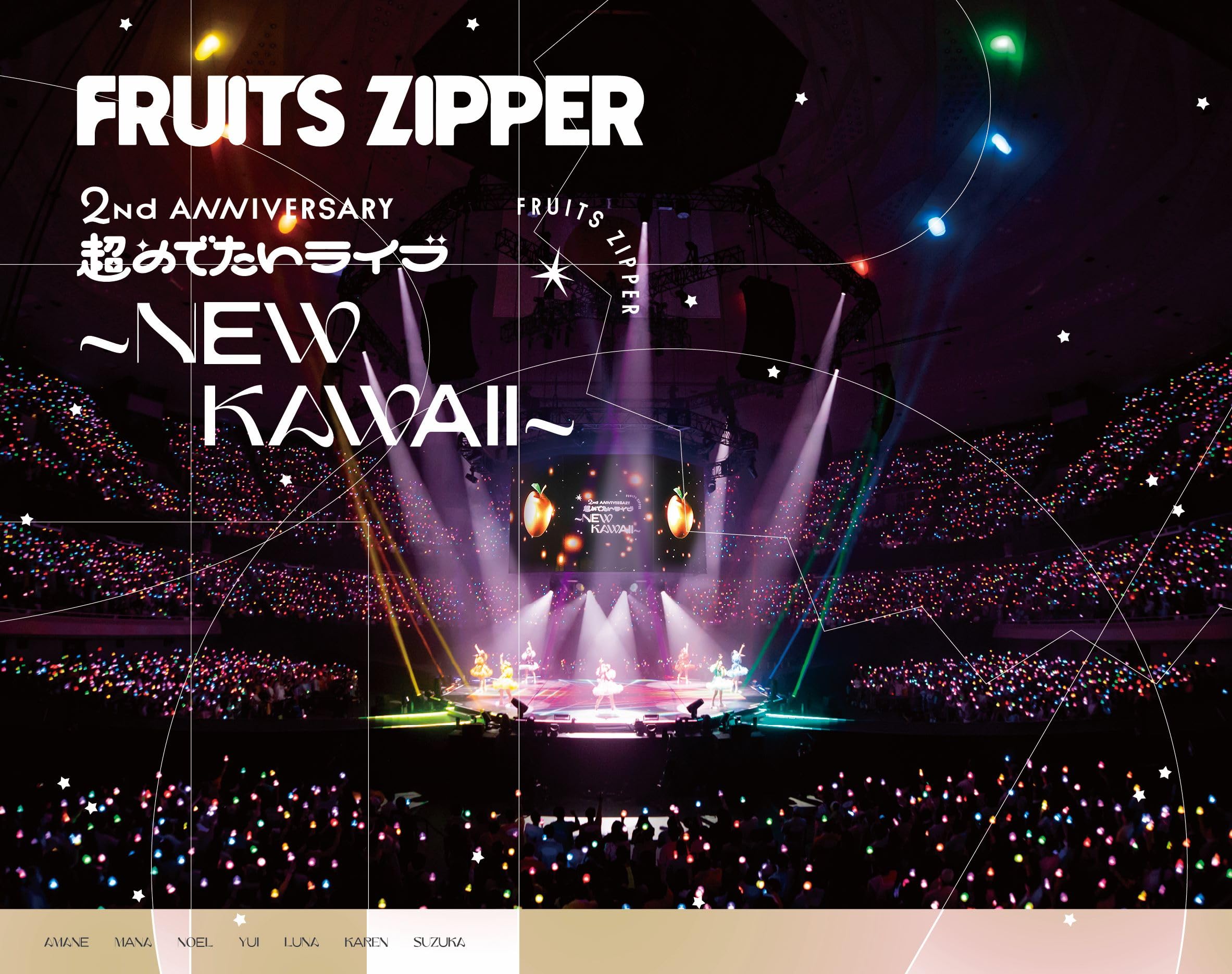Amazon.co.jp: 1st LIVE FILM at 日本武道館 FRUITS ZIPPER 2nd