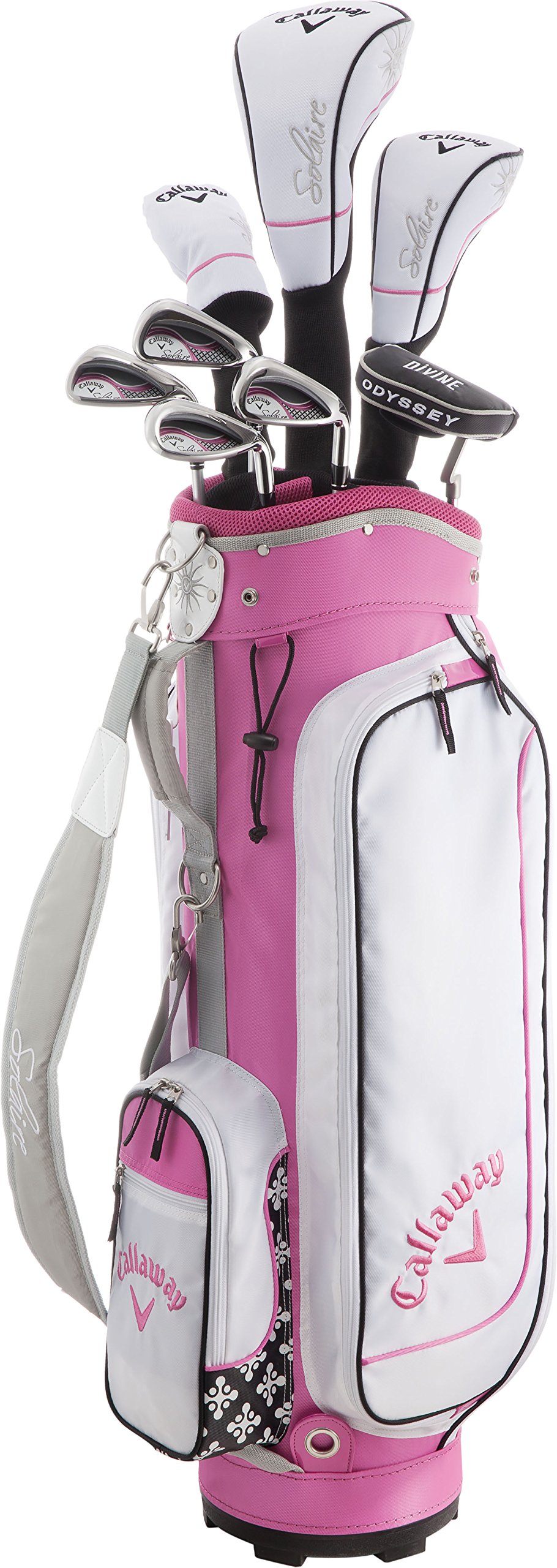 TOURSTAGEキャディバッグ ピンク/ホワイト Callaway キャディバッグ