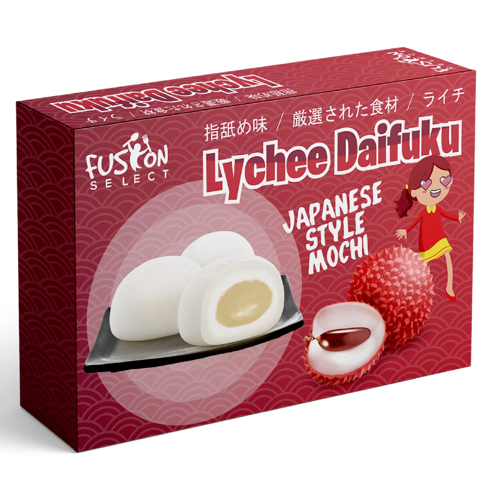 Amazon.com: Fusion Select Mochi Daifuku Snacks - Traditional