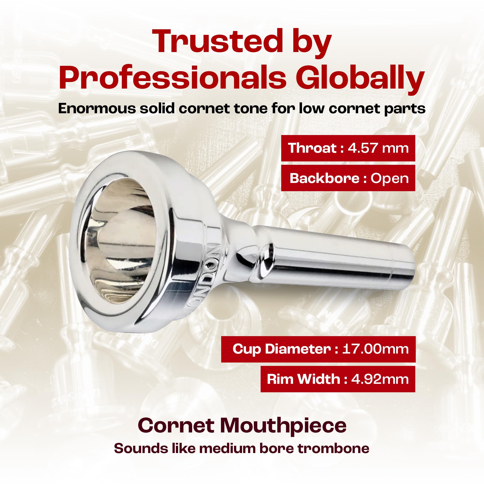 コルネットマウスピース デニスウィック2 Amazon.co.jp: Denis Wick