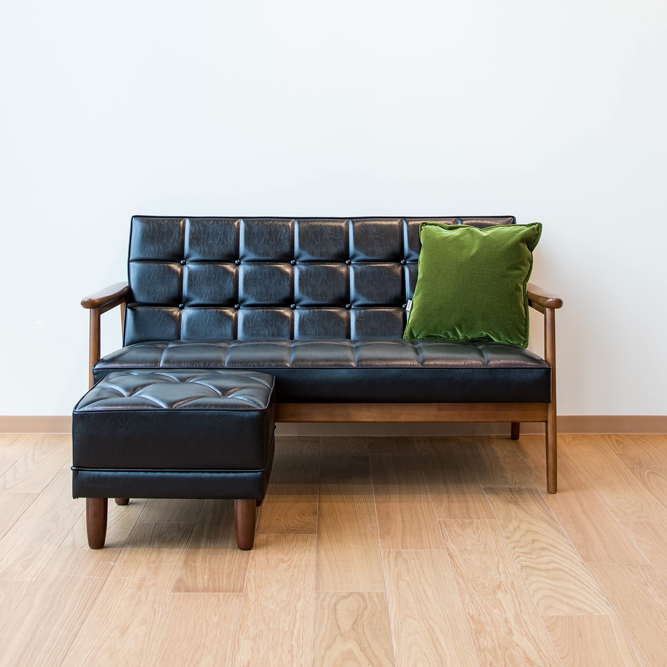 Amazon.co.jp: カリモク60 Kチェア 2シーター スタンダードブラック