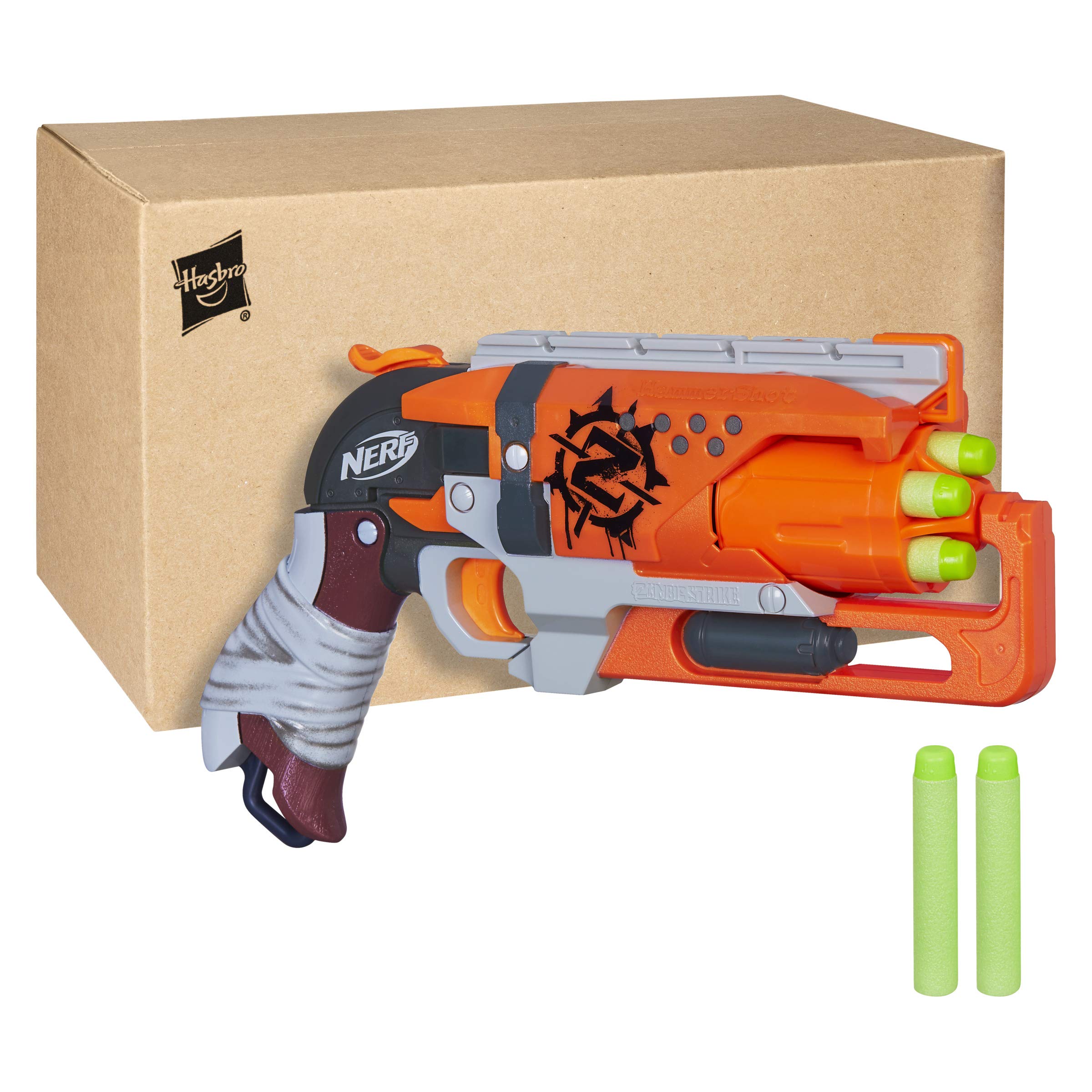 Amazon.co.jp: ナーフ Nerf Zombie Strike Hammershot ゾンビ