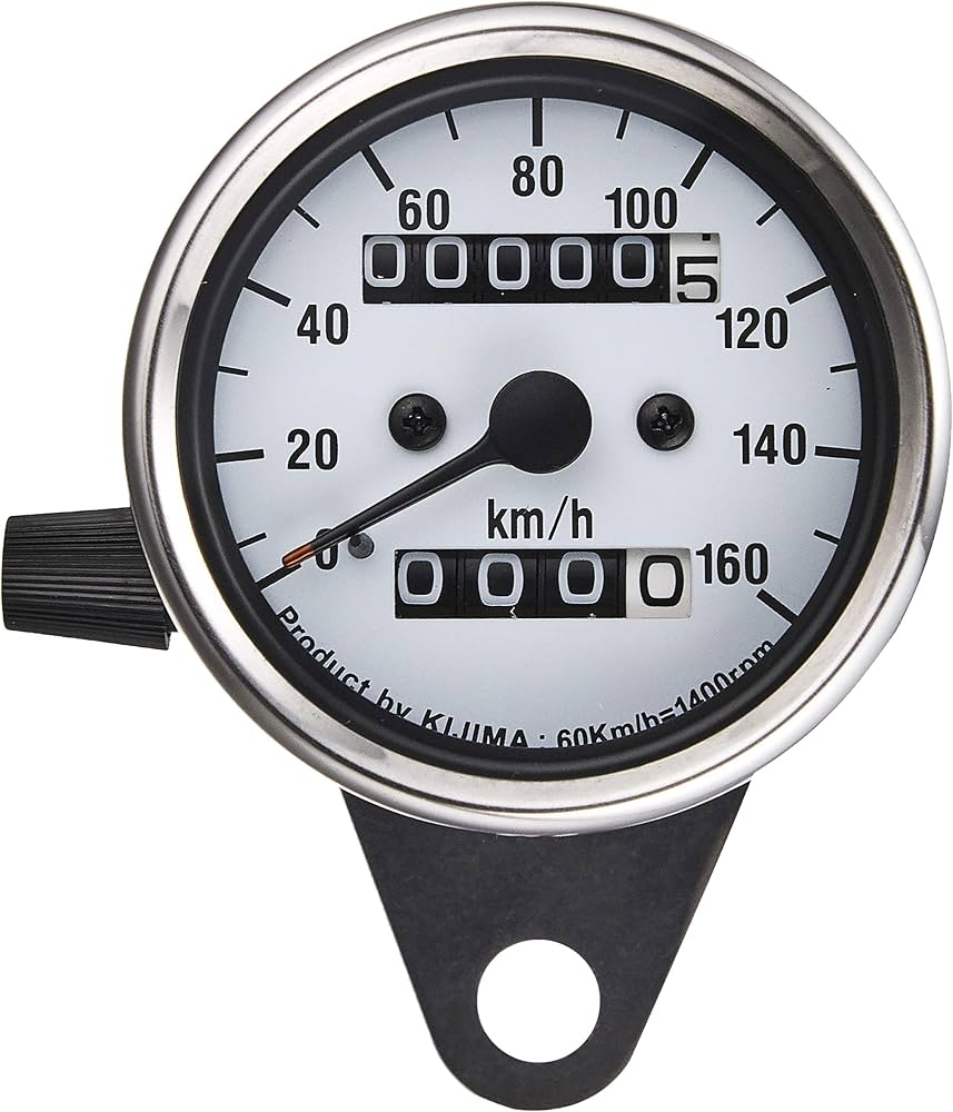 Amazon | キジマ(Kijima) バイクパーツ スピードメーター 機械式 160km