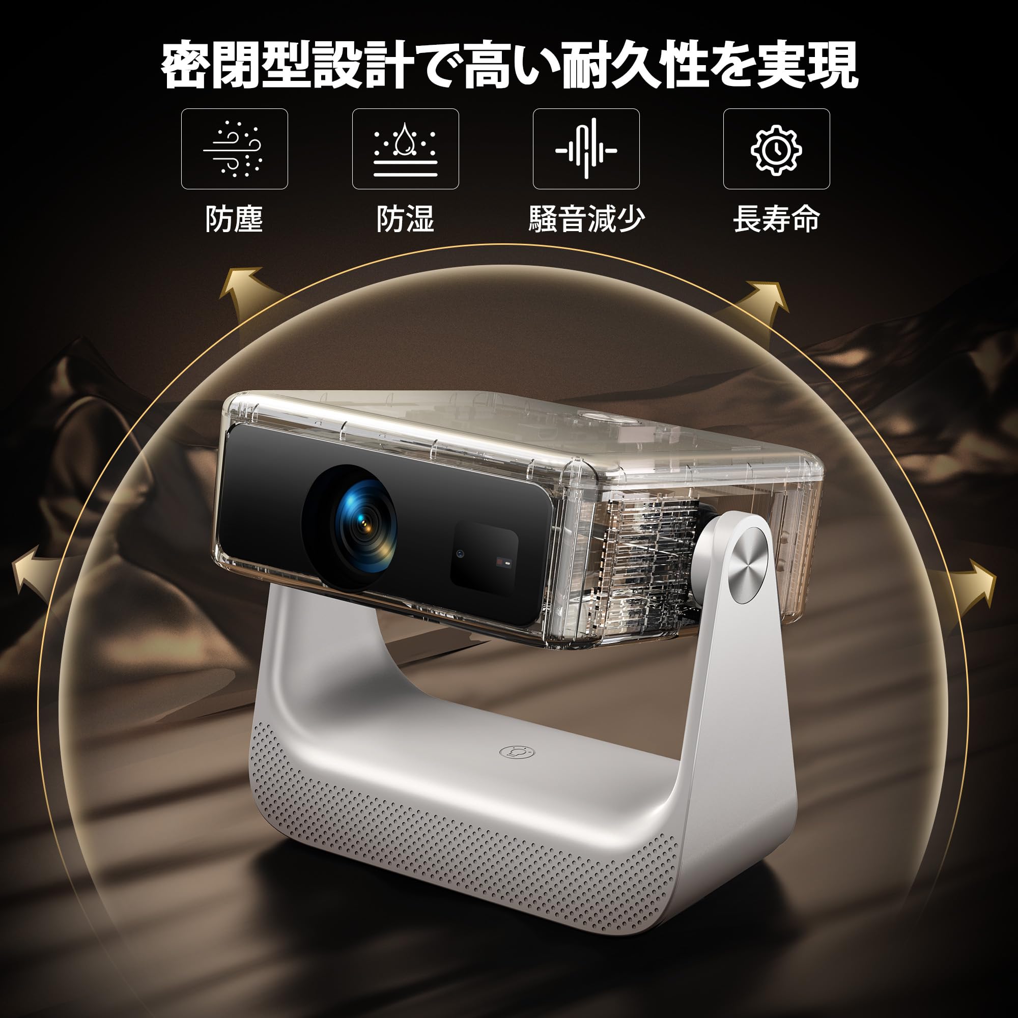 Amazon.co.jp: プロジェクター 【Google TV公式認証＆高輝度1500ANSI＆