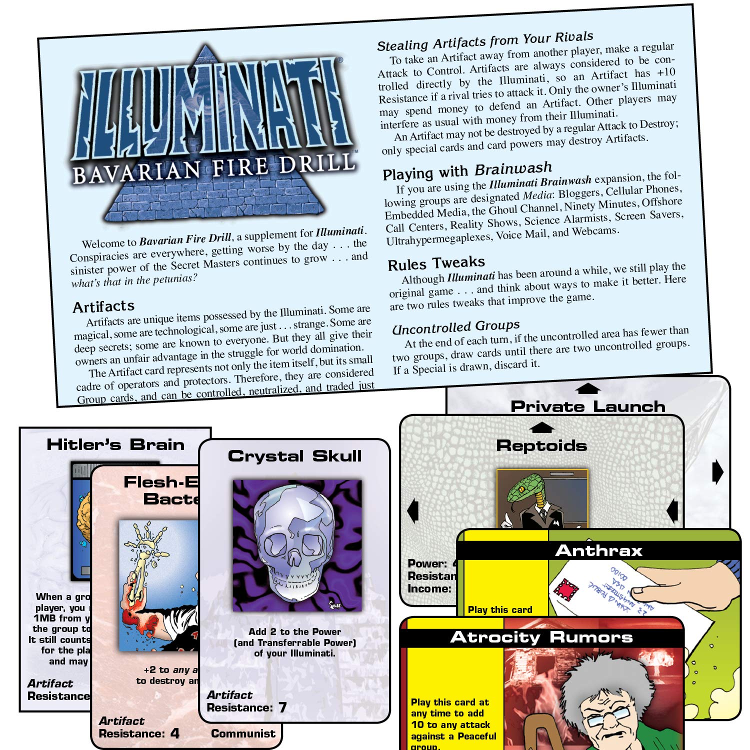 Amazon.com: Illuminati Bavarian Fire Drill : Steve Jackson, Steve