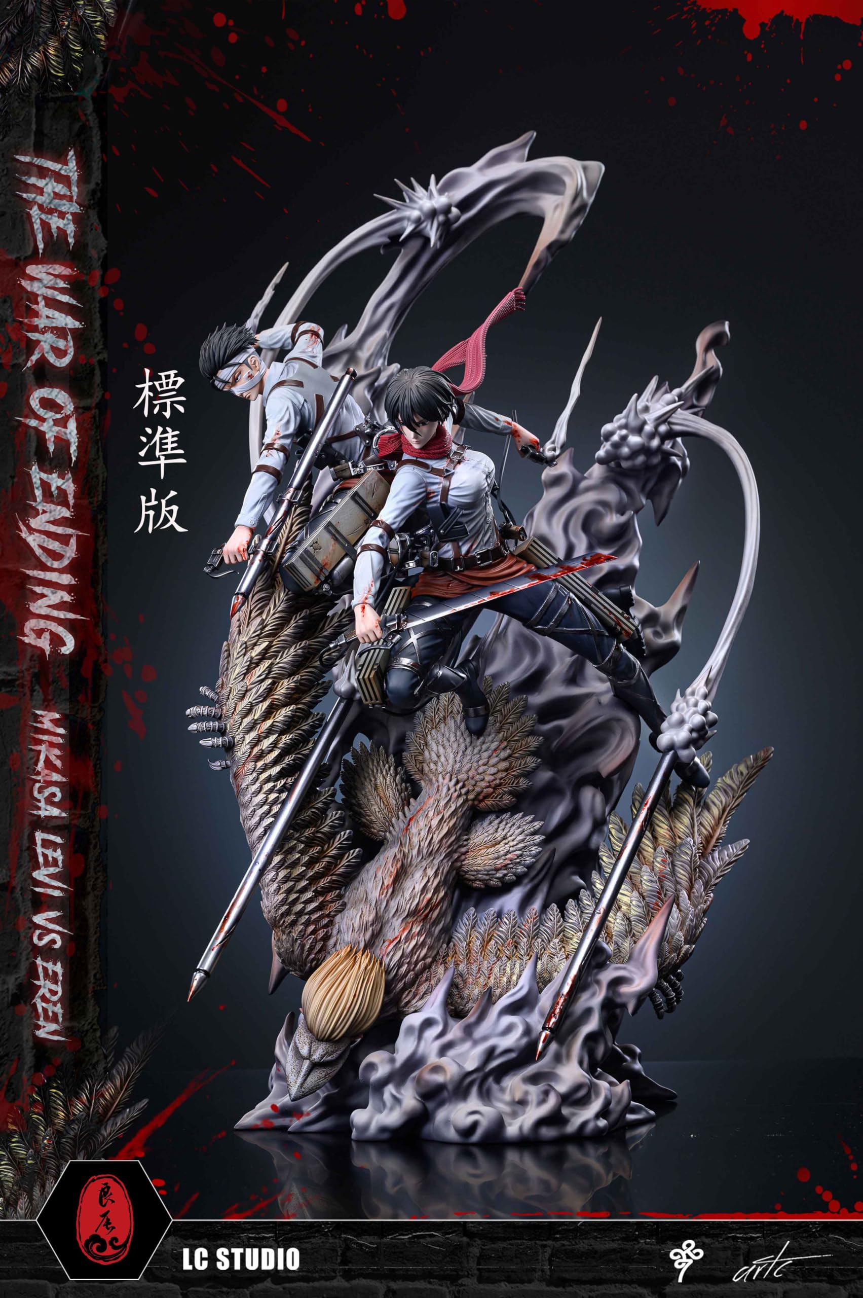 Amazon.co.jp: リヴァイ・アッカーマン ミカサ・アッカーマンVS始祖の