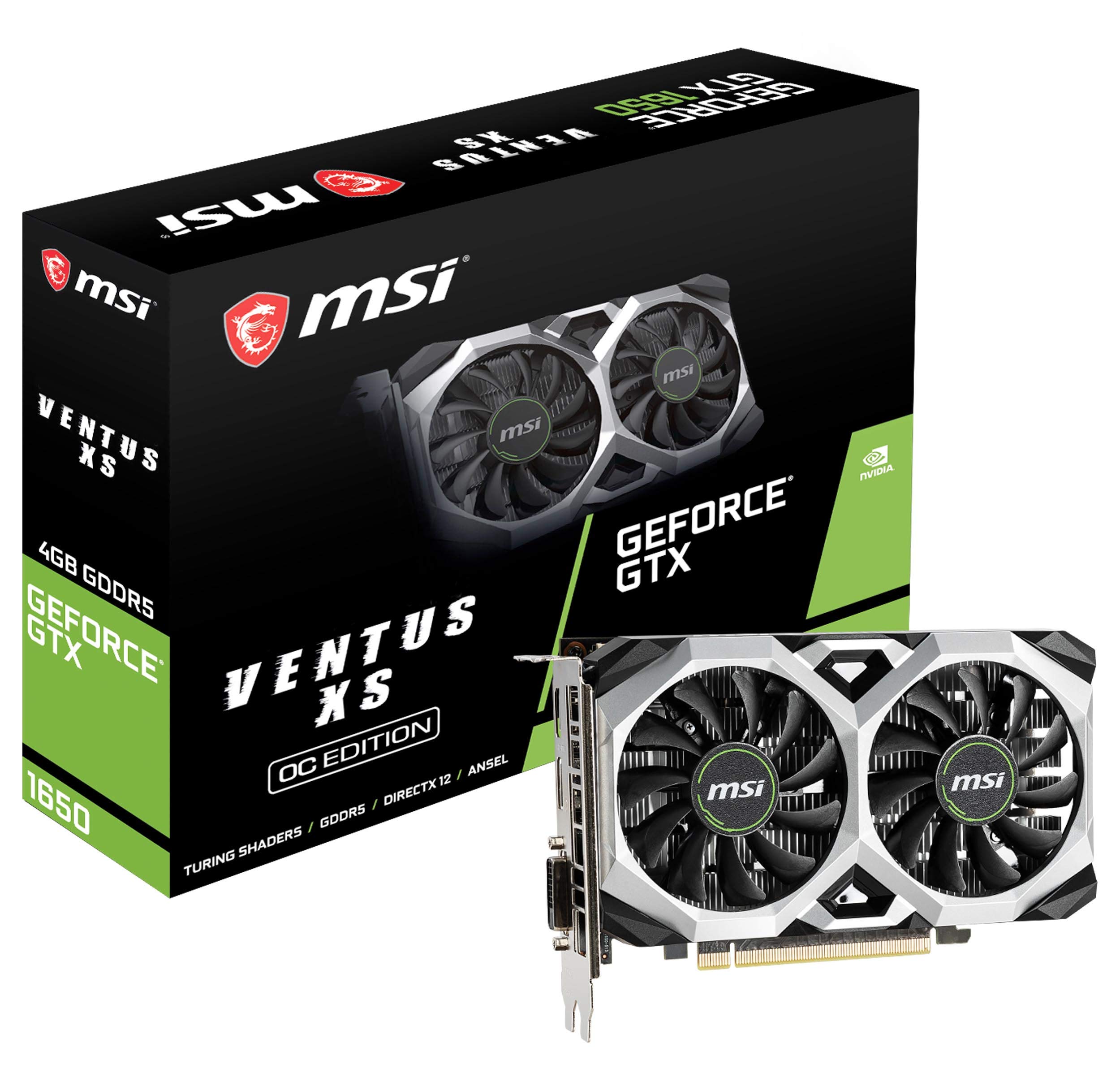 Amazon.com: MSI G1650VXS4C Gaming GeForce GTX 1650 128-Bit HDMI/DP