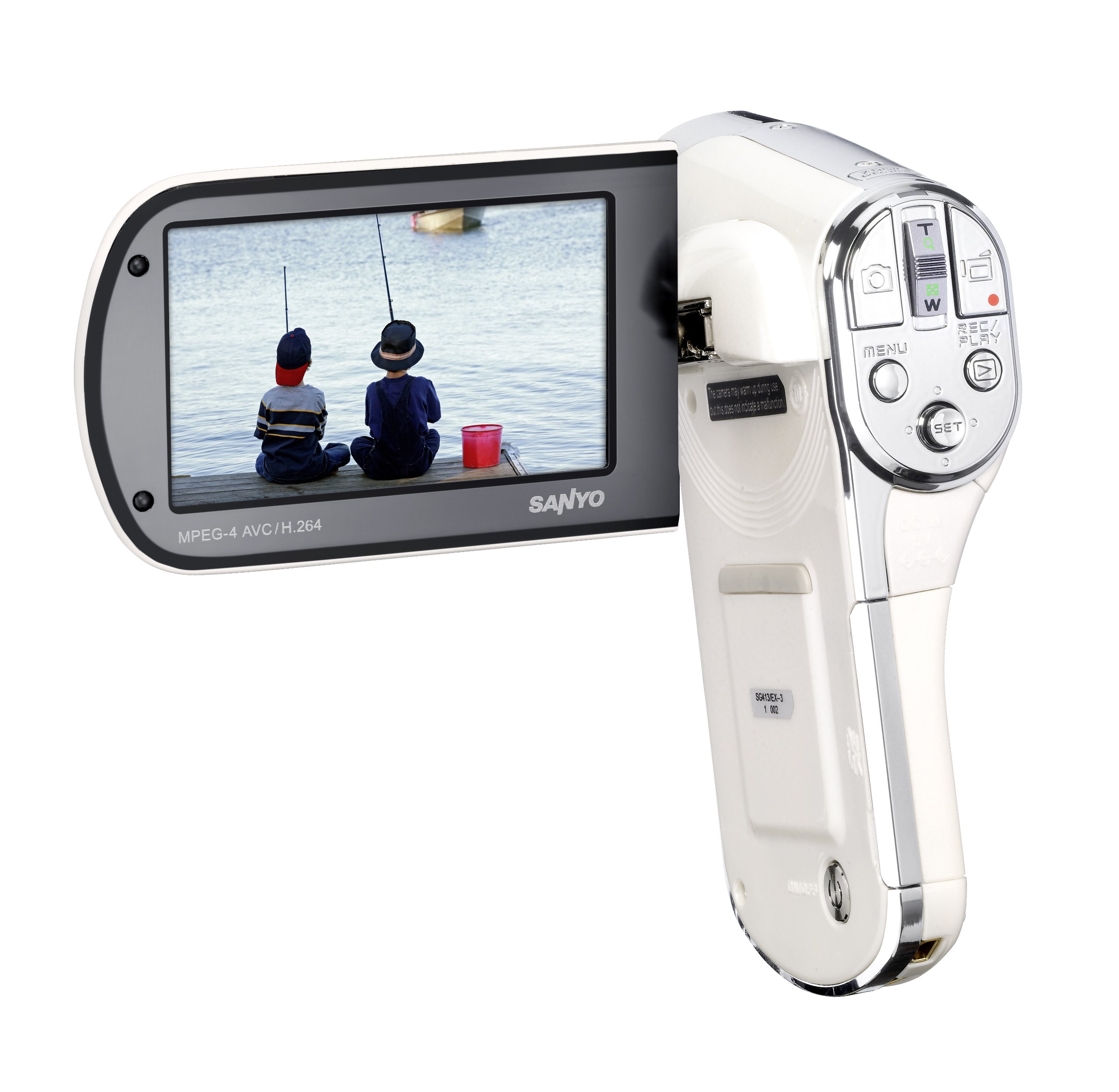 Sanyo Xacti VPC-CG100 Camcorder weiß: Amazon.de: Elektronik & Foto