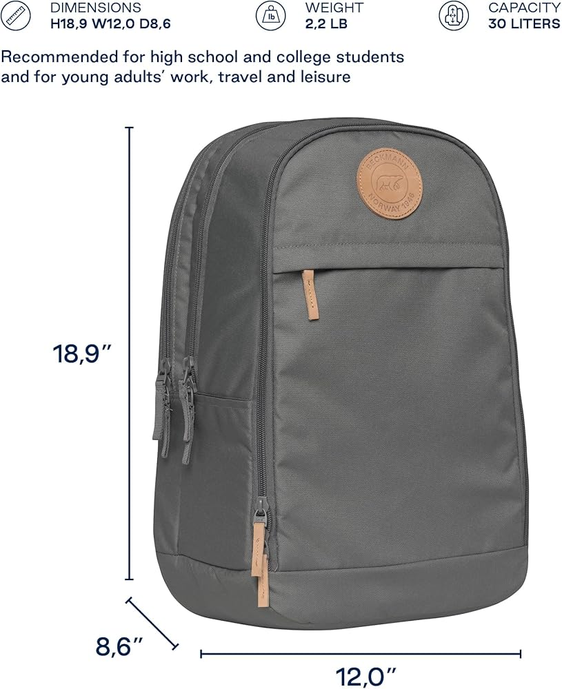 Amazon.co.jp: [BECKMANN] ベックマン ノルウェー リュック URBAN 30L