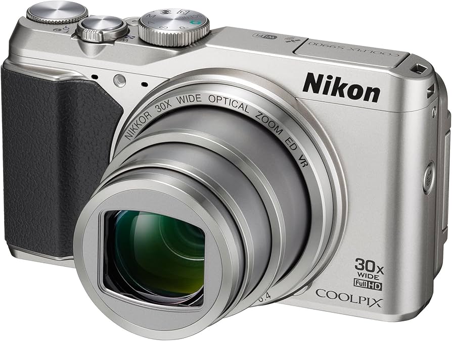 Nikon Coolpix S9900 Digitalkamera (16 Megapixel, 30-Fach Opt. Zoom