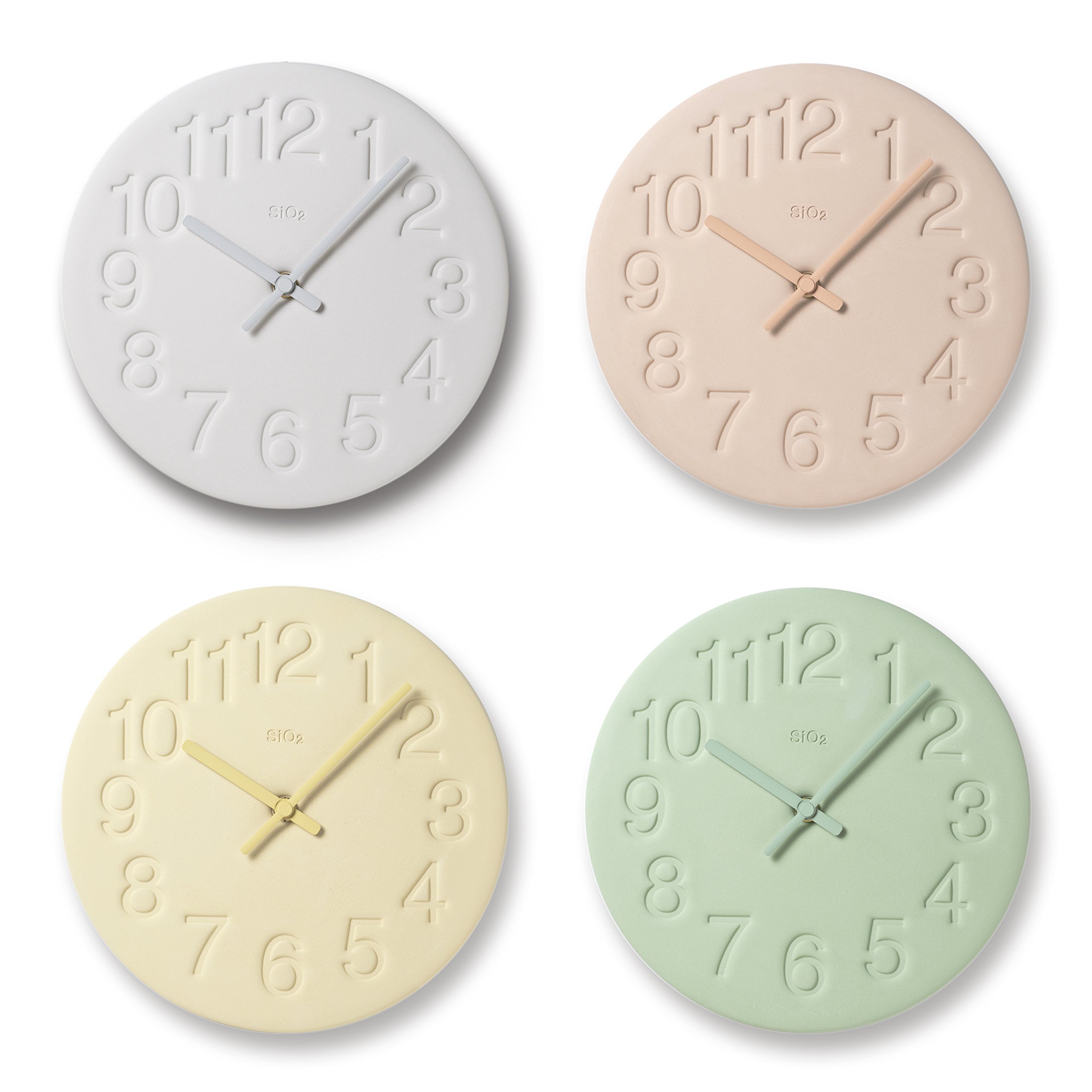 Amazon.com: Lemnos LC11-08 PK Lemnos Wall Clock Analog