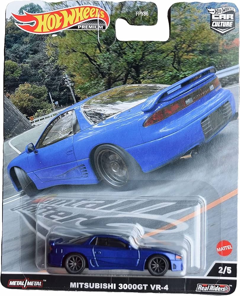 Amazon.com: Hot Wheels Mitsubishi 3000GT VR, Mountain Drifters 2/5