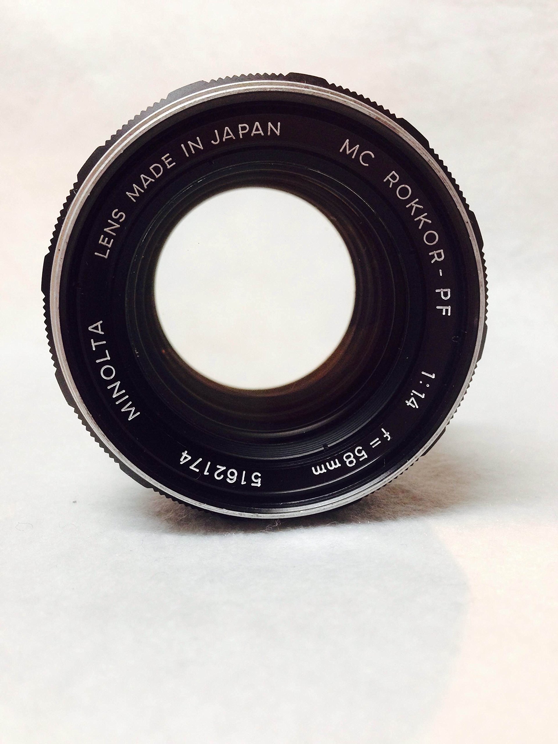 Amazon | Minolta MC TELE ROKKOR-PF 58mm f1.4 1:1.4 | 一眼レフ