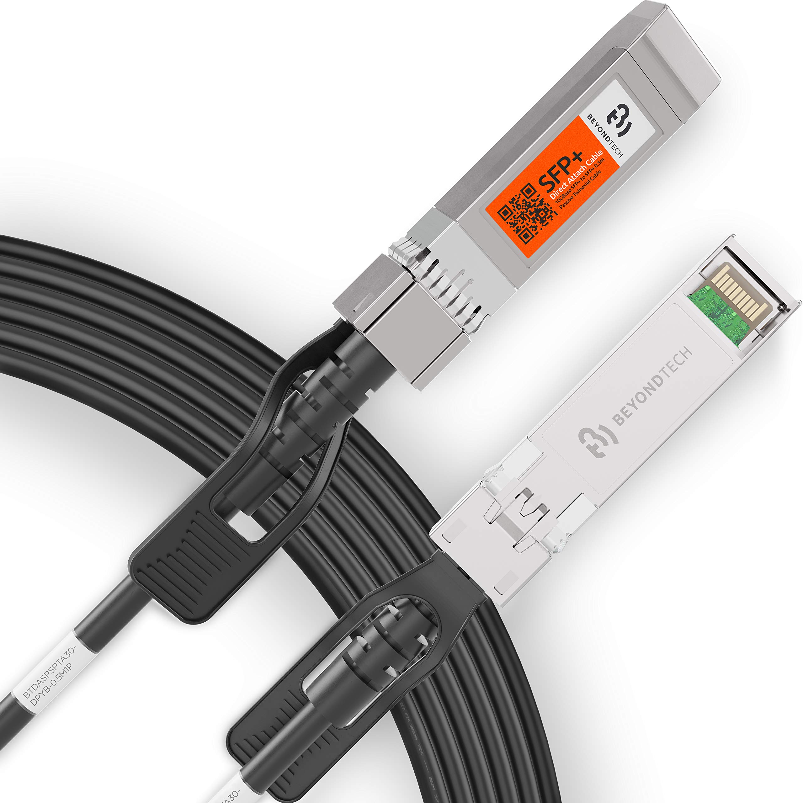 BEYONDTECH 10G SFP+ Direct Attach Cable – 30 AWG Twinax LSZH 10Gb
