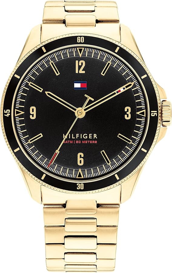 Amazon.com: Tommy Hilfiger Men's Quartz Stainless Steel and Link