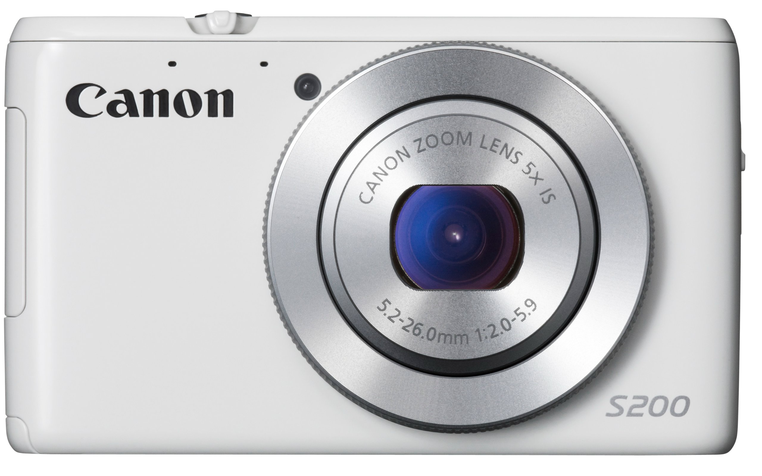 Amazon | Canon デジタルカメラ PowerShot S200(ホワイト) F値2.0 広角