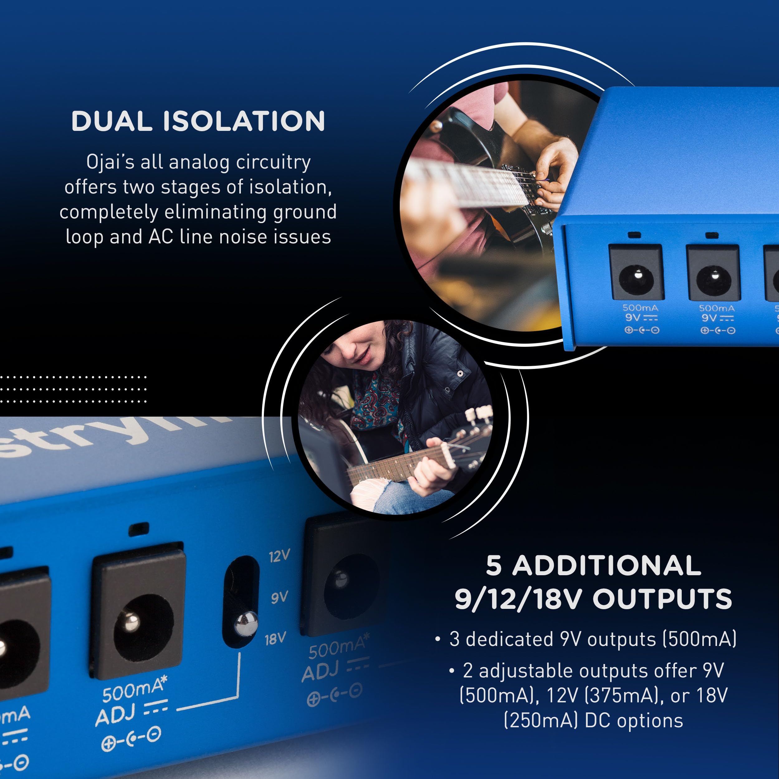 Amazon | Strymon 『Ojai R30 』（9V/12V/18V対応ハイ・カレント・ DC