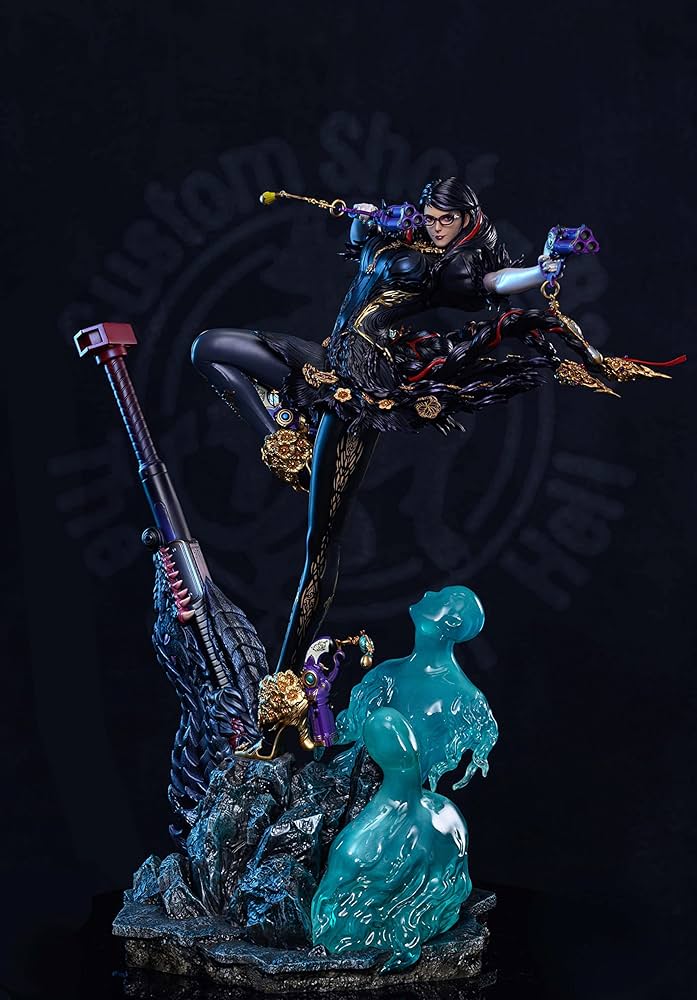 Amazon.co.jp: ベヨネッタ フィギュア 1/4スケール 塗装済み完成品