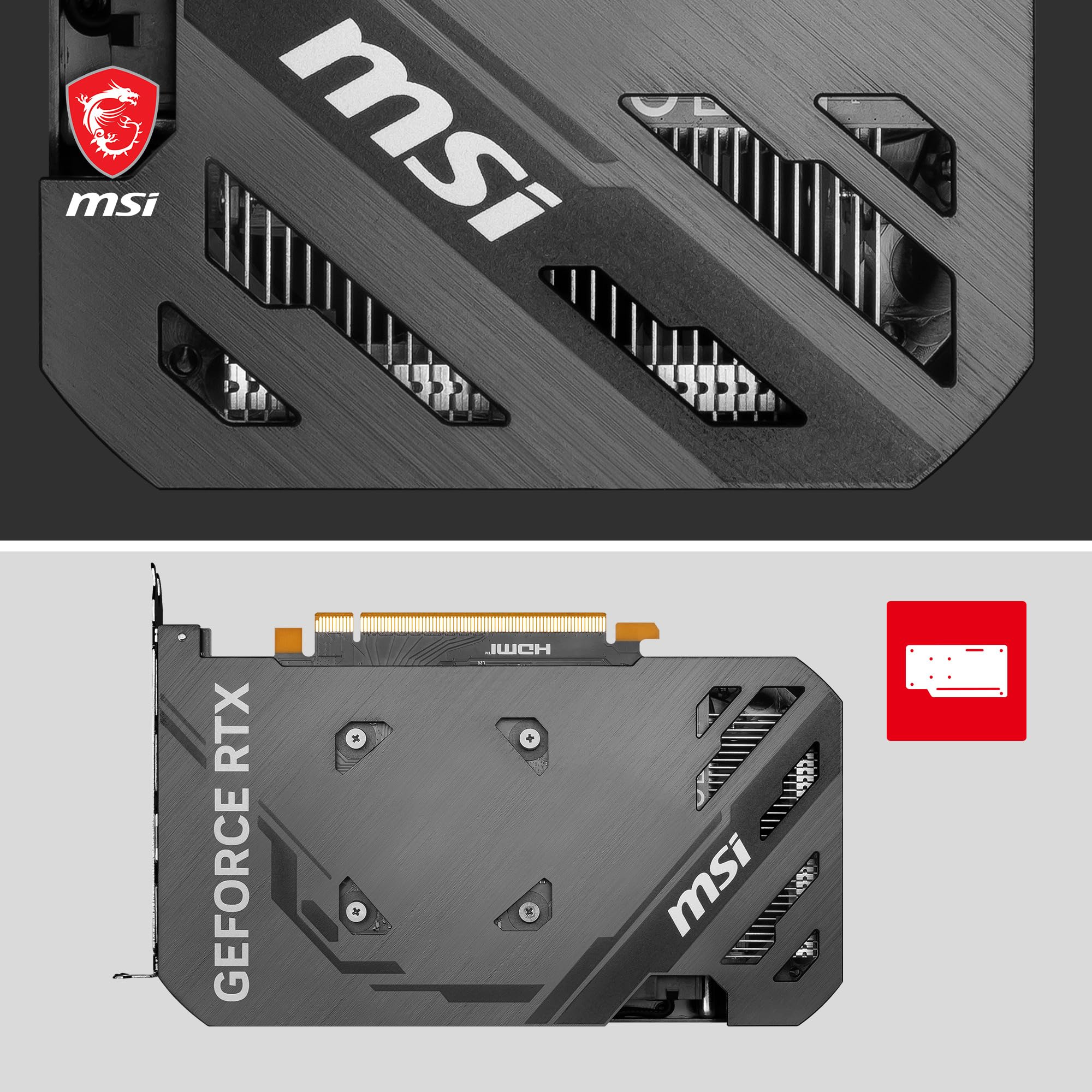 Amazon.com: MSI GeForce RTX 4060 Ventus 2X Black 8G OC Gaming