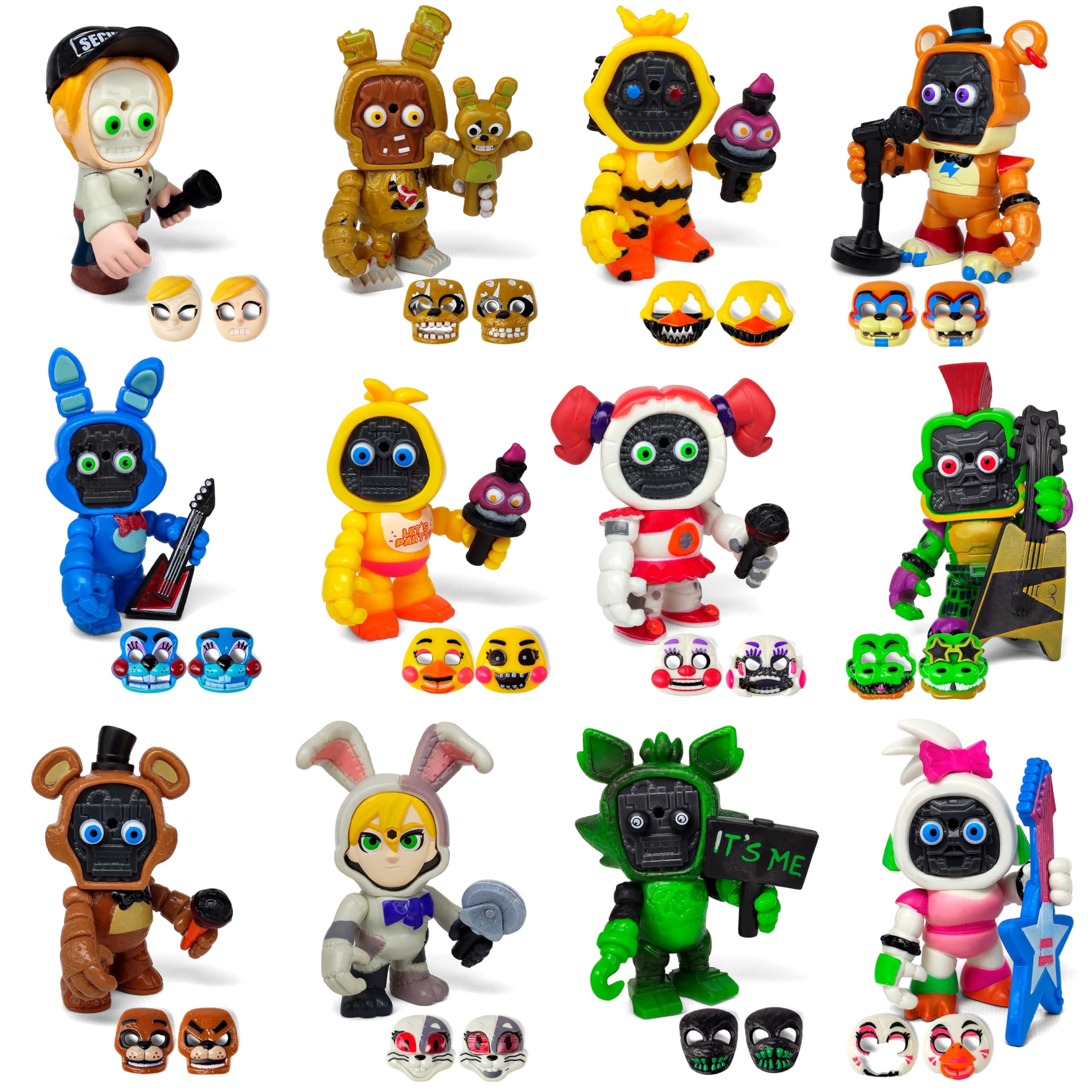 Amazon.com: Set 12 pcs Inspired by Game Five Night at Freddys Toys