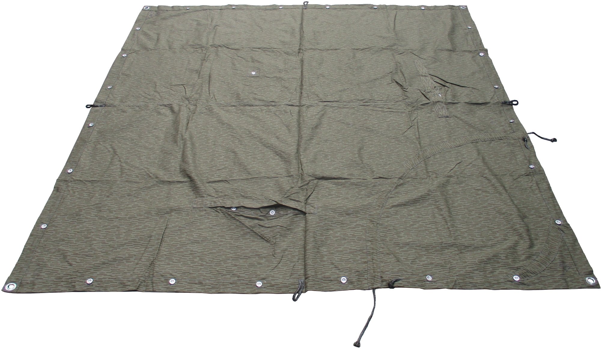 東ドイツNVA放出品 レインカモ ポンチョテントシート 031020 東ドイツ
