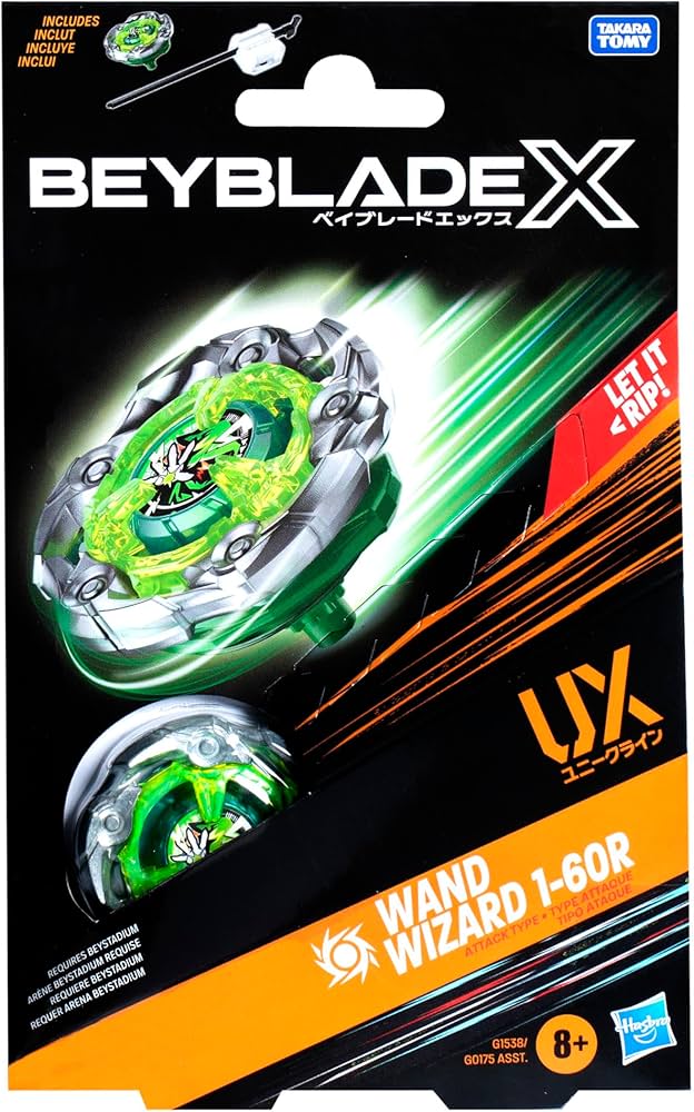 Amazon.co.jp: ベイブレード X ワンド ウィザード 1-60R UX スターター