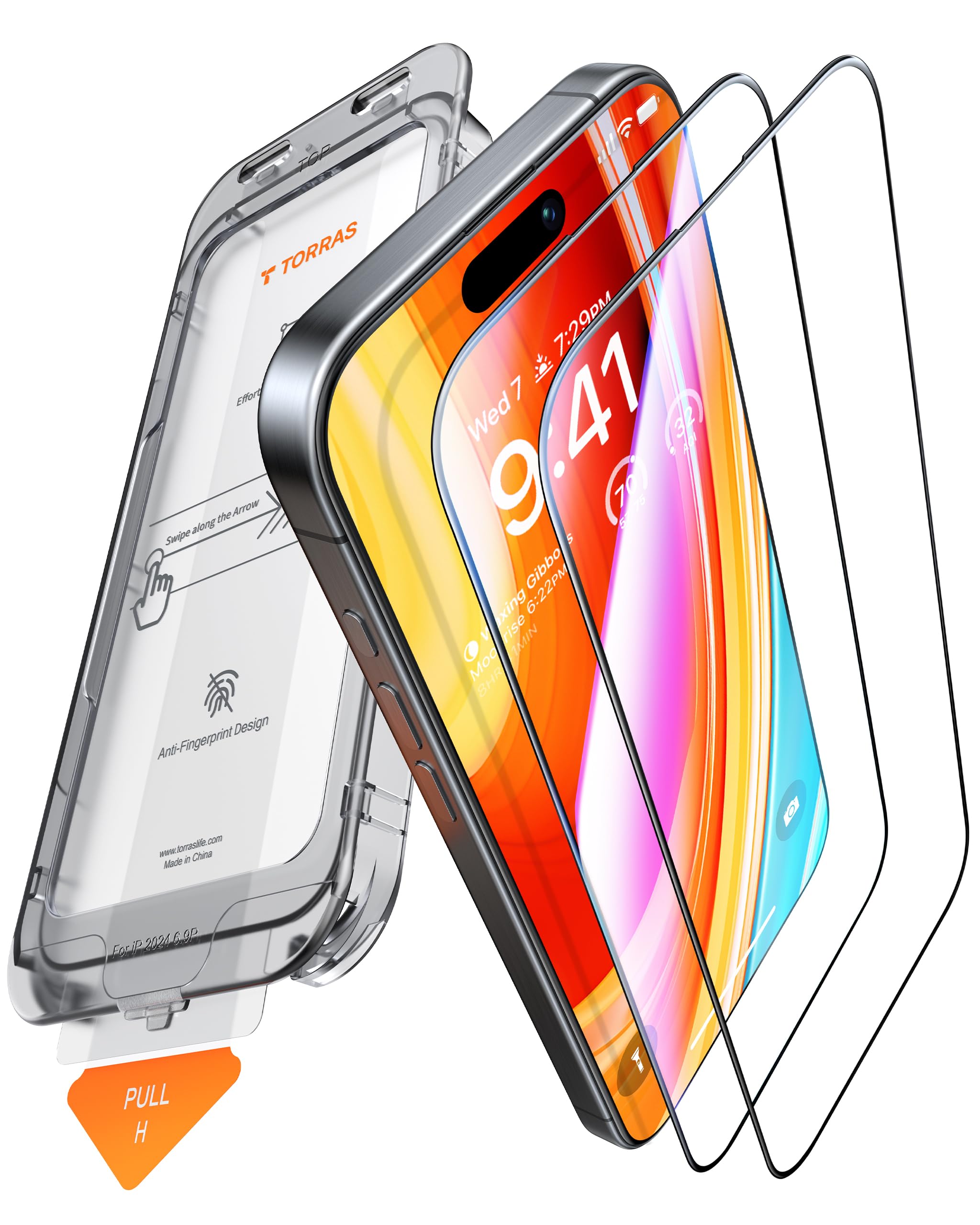 Amazon | 「隅々まで全面保護・米軍MIL規格」TORRAS iPhone 16 ProMax