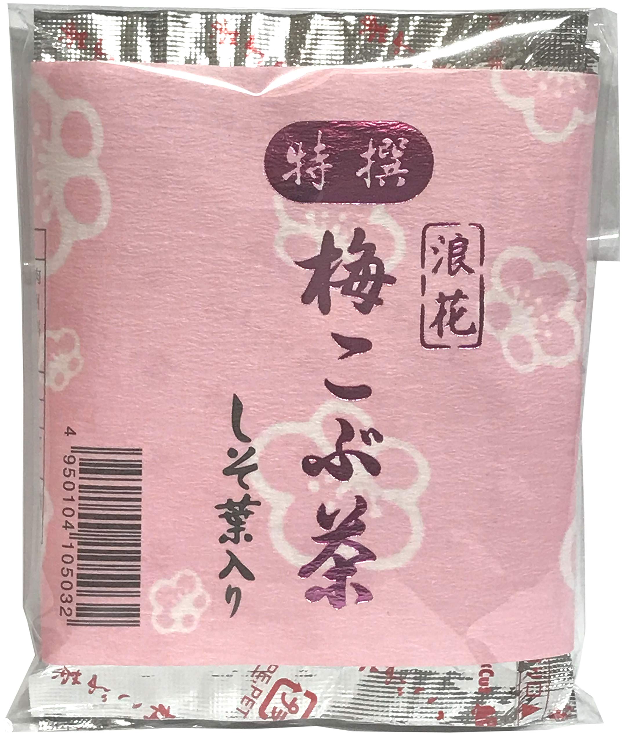 Amazon.co.jp: 【缶なしエコパック】しそ葉入り特選 浪花 梅こぶ茶