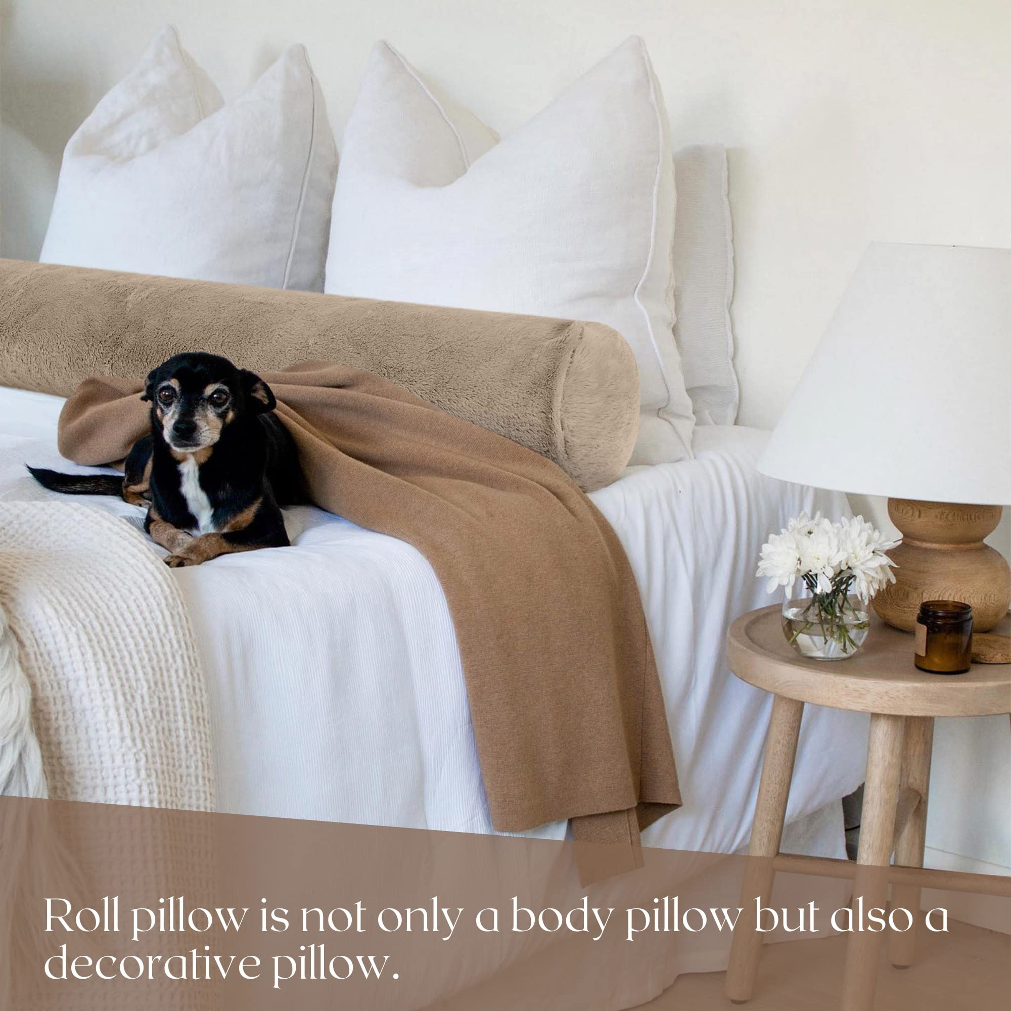 Amazon.co.jp: ロングボルスターピロー 丸型 抱き枕 大人用 豪華で