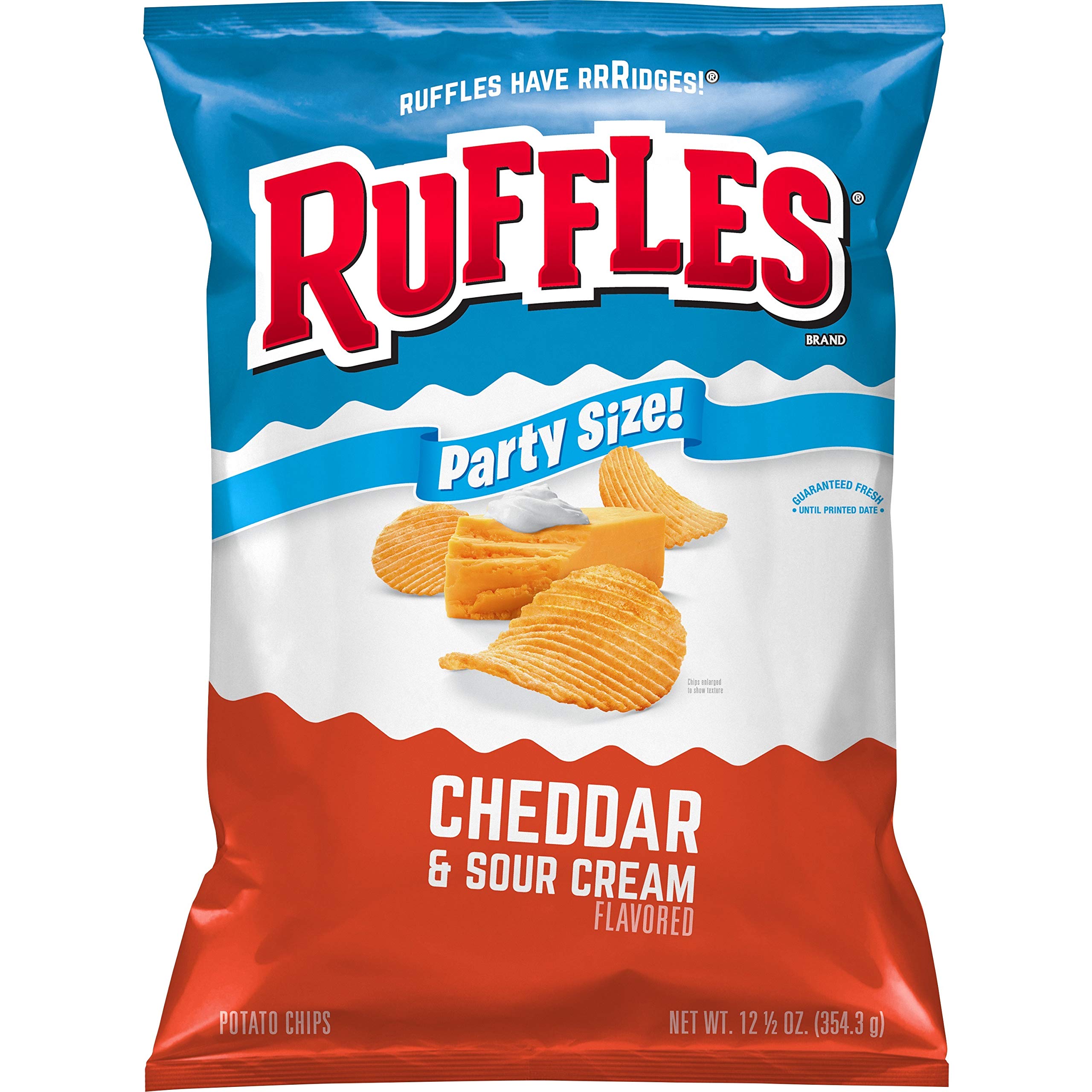 Amazon.co.jp: Ruffles Potato Chips, Cheddar & Sour Cream, 12.5 oz