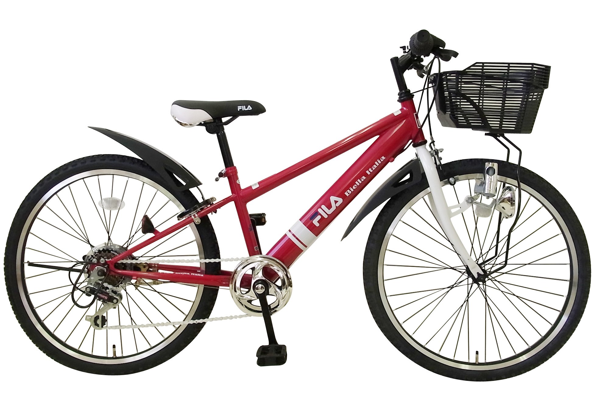 スポーツサイクル 赤/ピンク(富士自転車)24号 スポーツサイクル 赤