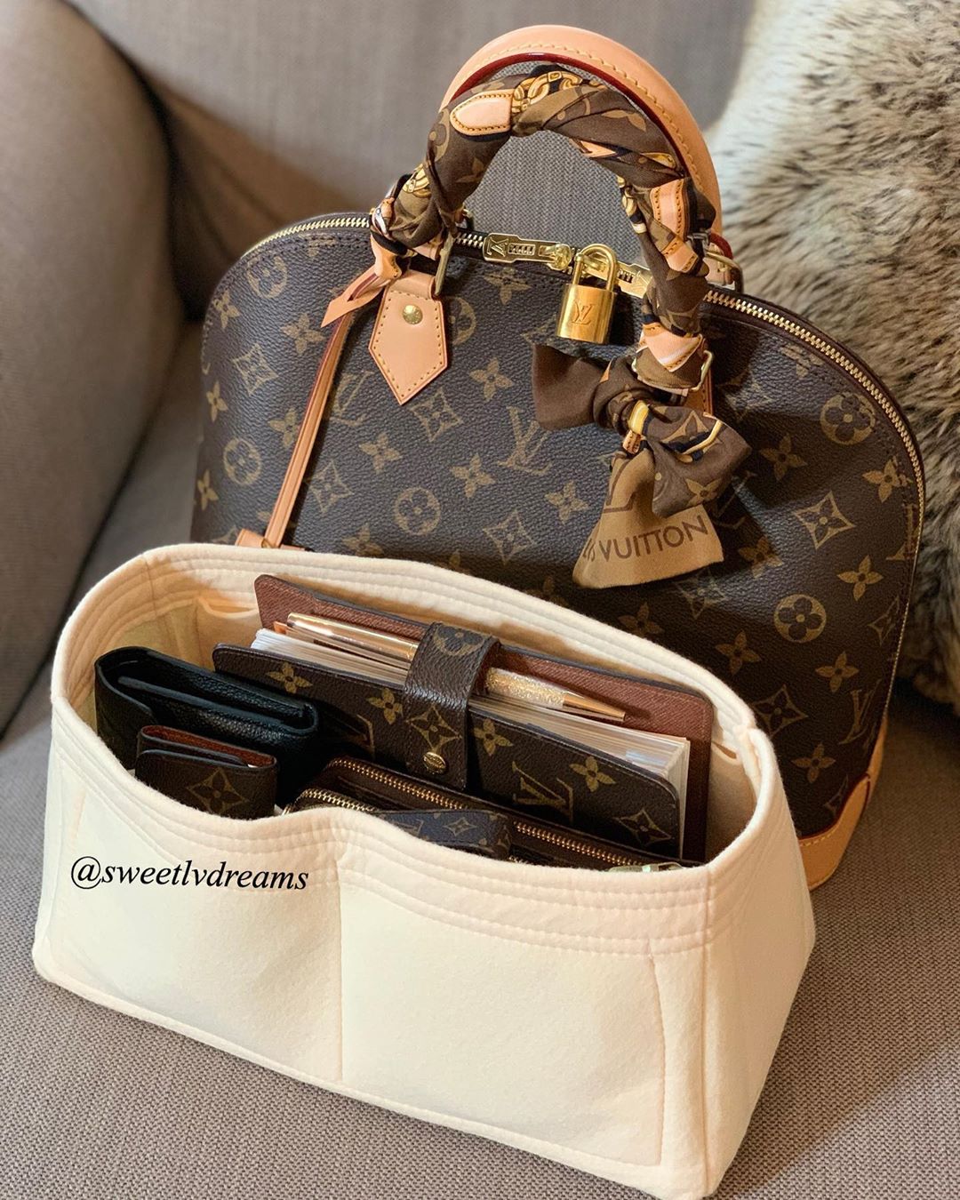 Amazon.com: Zoomoni Bag Organizer for Louis Vuitton Babylone