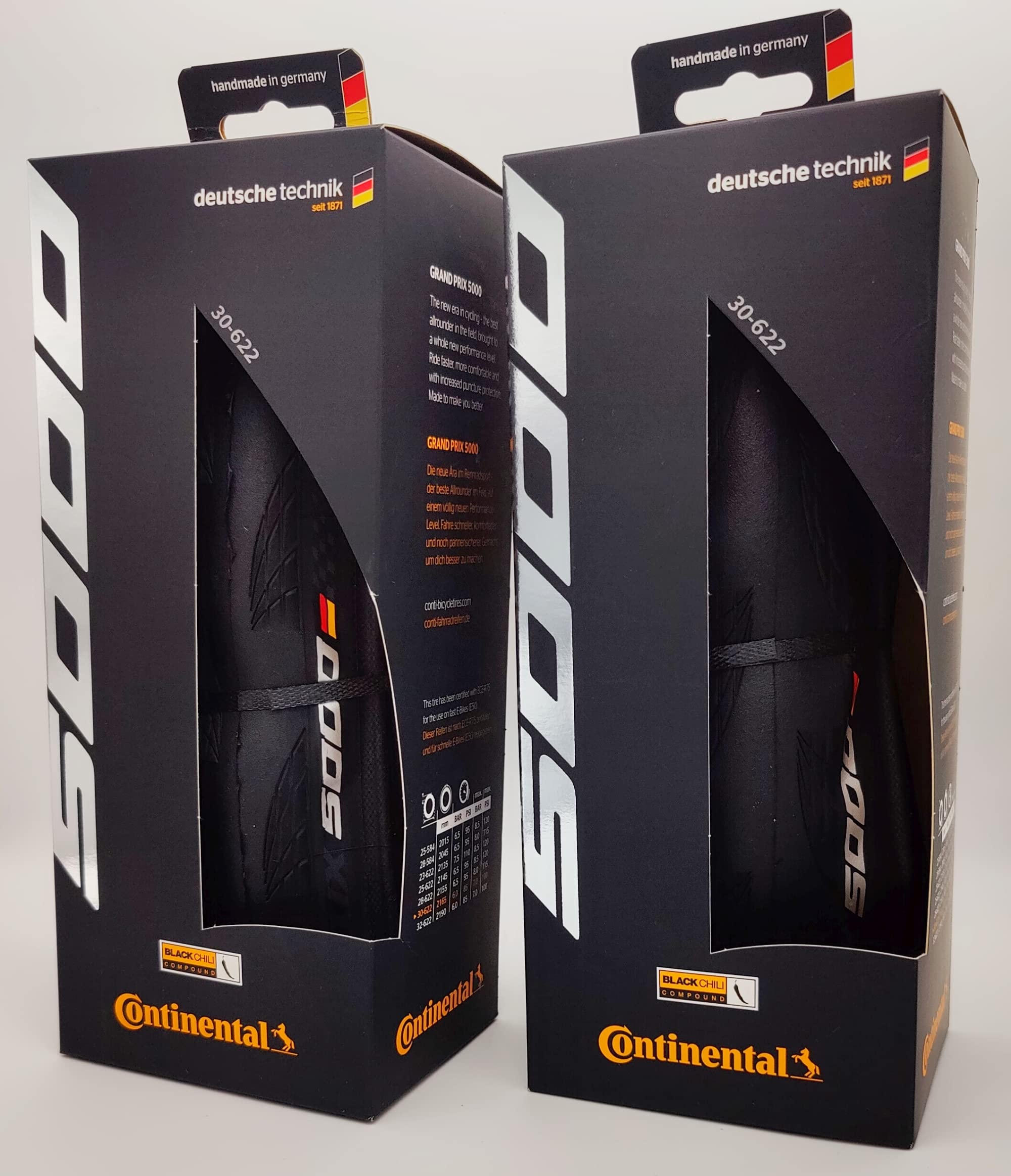 Amazon.com : Continental Grand Prix 5000 700 X 30 Black-BW + Black