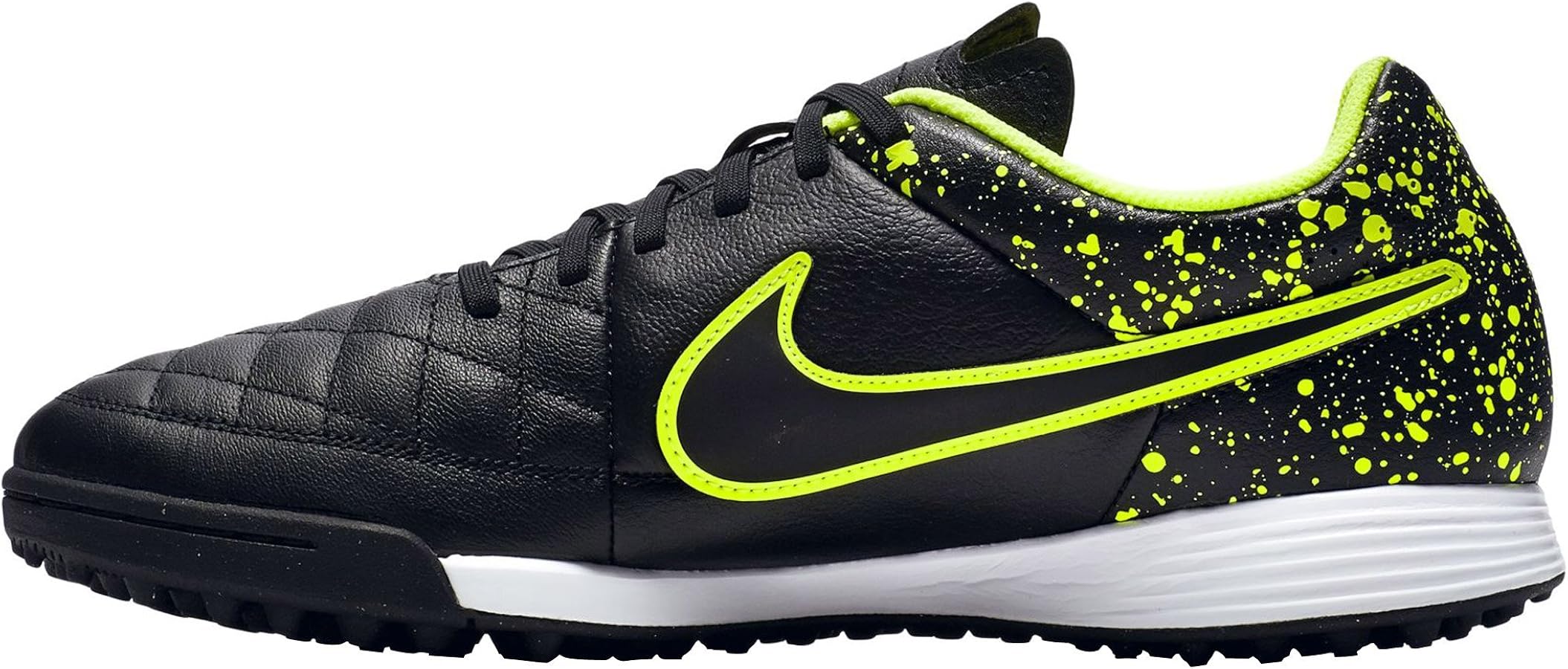 Amazon | ナイキ(NIKE) ティエンポ ジーノ レザー TF（ブラック