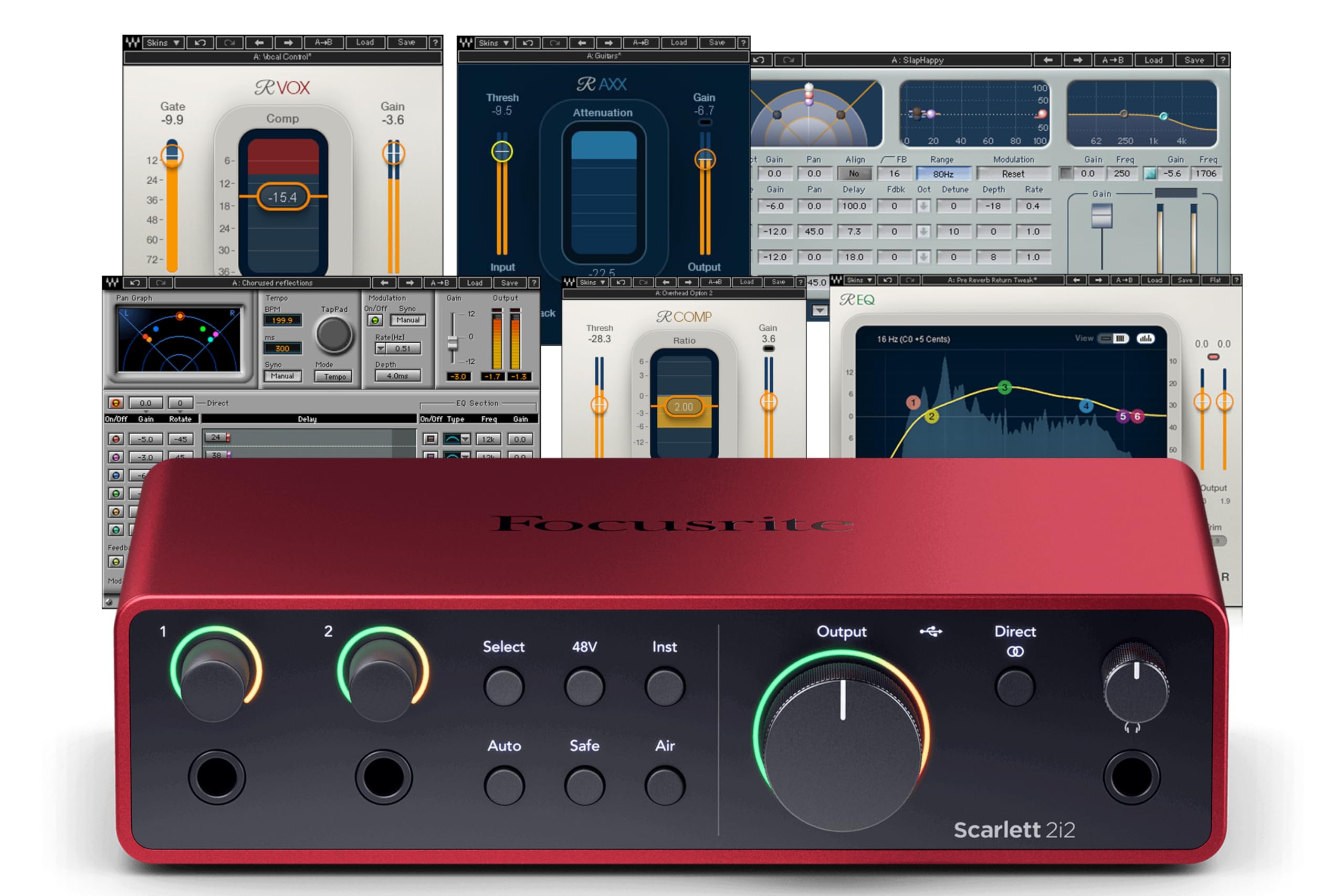 Amazon.com: AudioDeluxe Focusrite Scarlett 2i2 (4th Gen) USB Audio