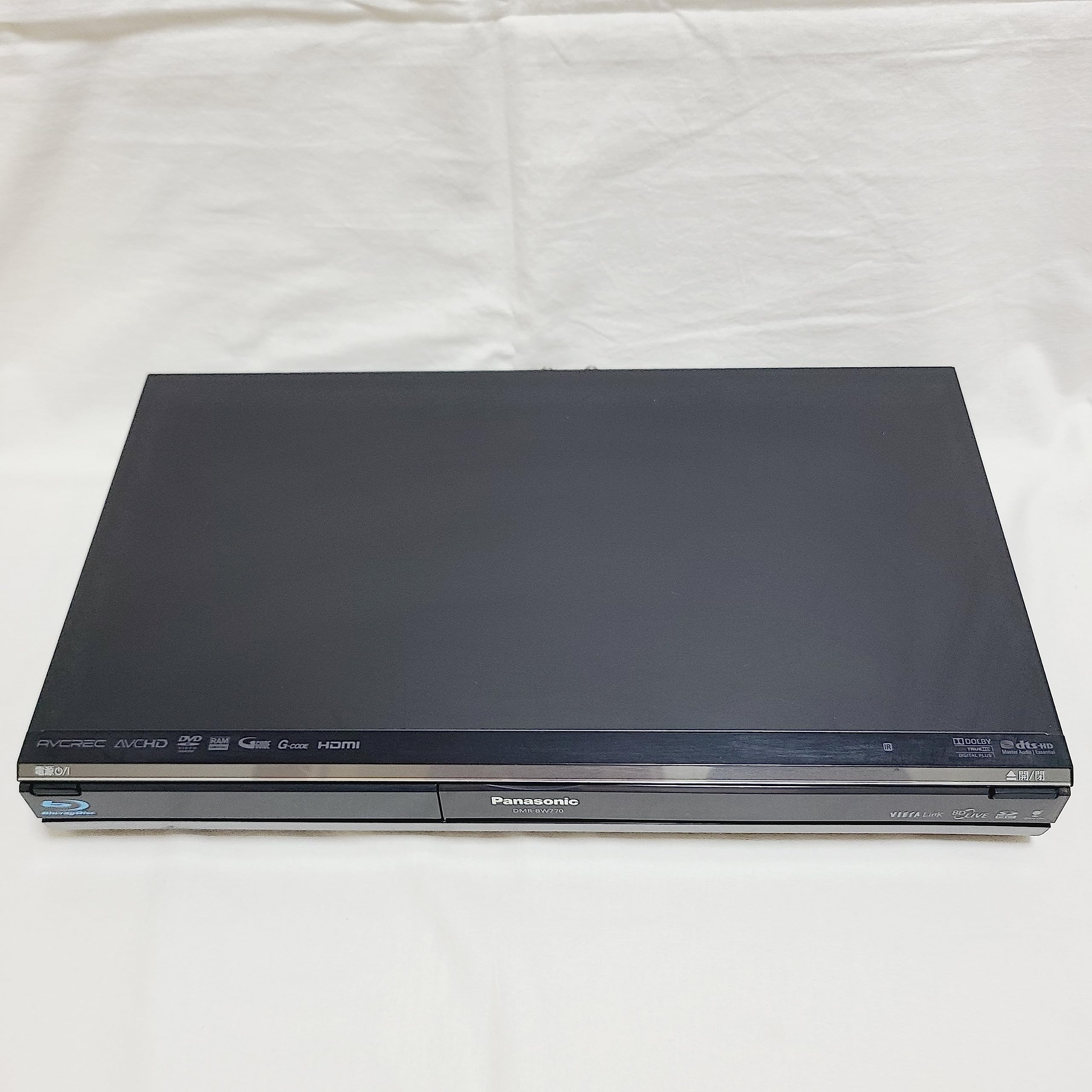 Amazon | Panasonic 500GB 2チューナー ブルーレイレコーダー ブラック