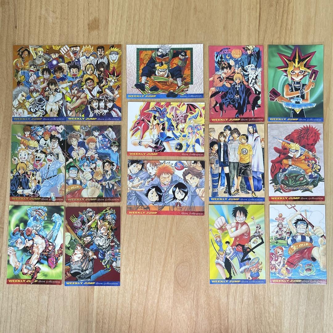 ジャンプフェスタ 2001年、2002年、2003年トレカセット おまけつき