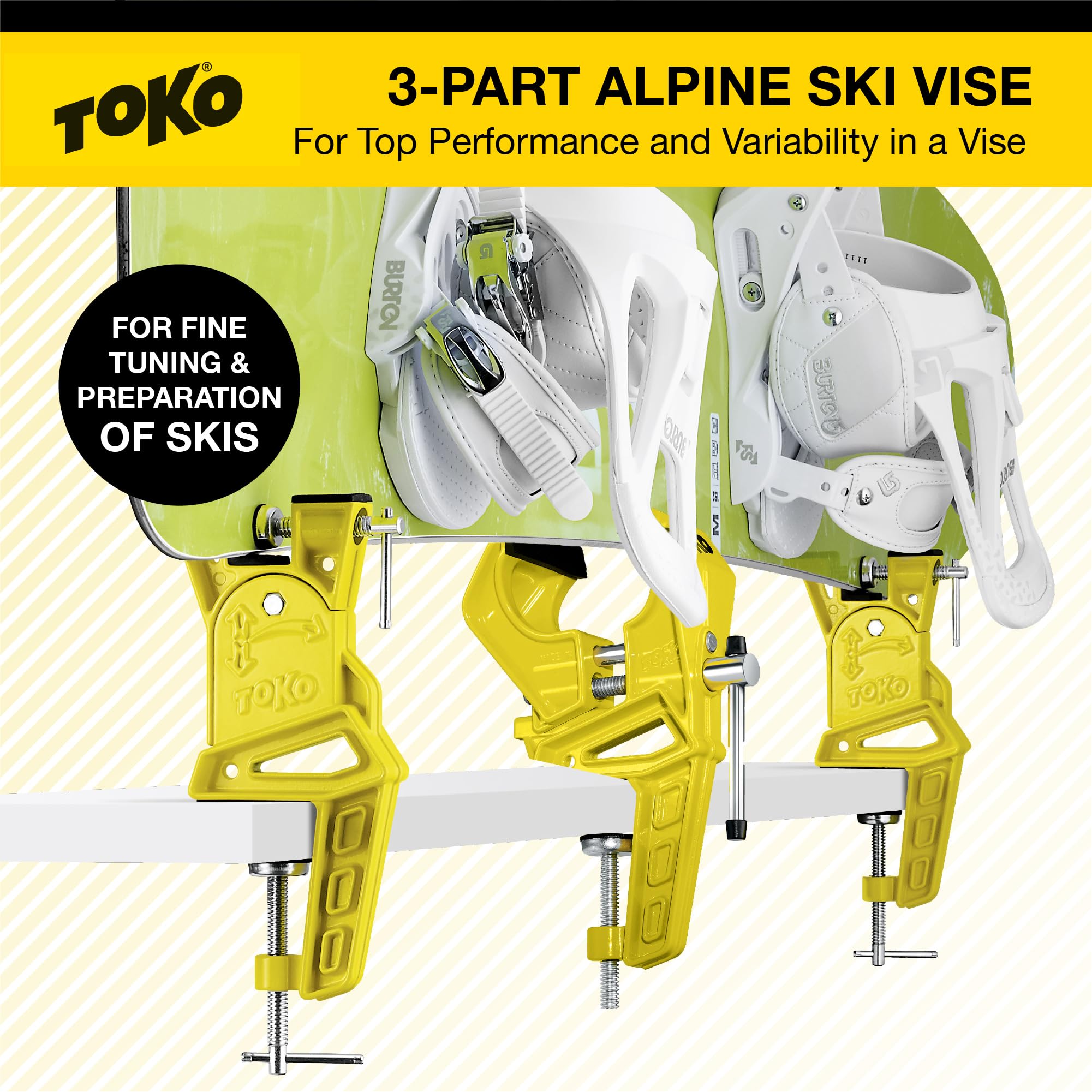 Amazon.com: TOKO World Cup Alpine Ski Vise Grip for Tuning and