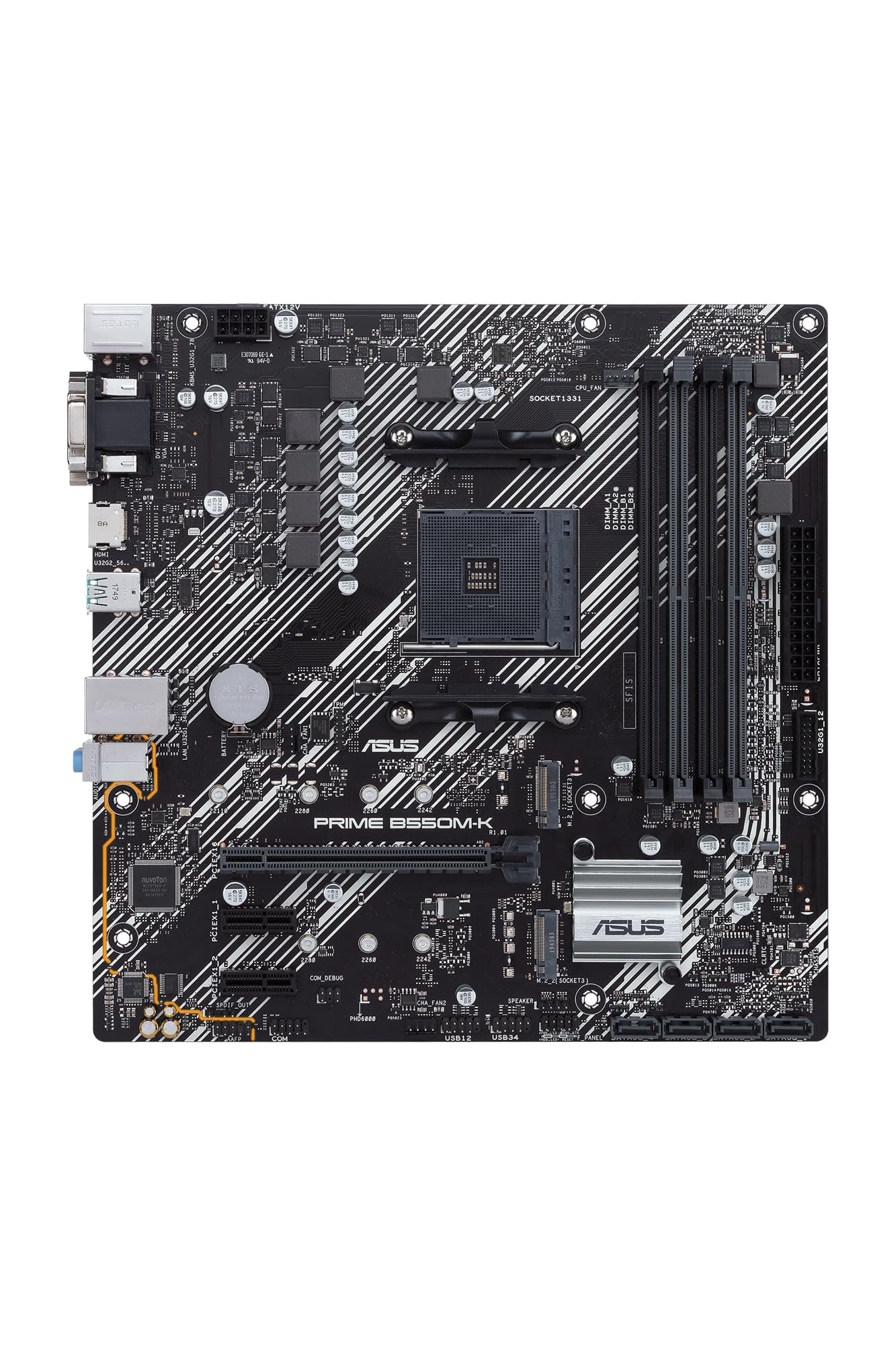 Amazon.com: ASUS Prime B550M-K AMD B550 Socket AM4 Micro ATX DDR4