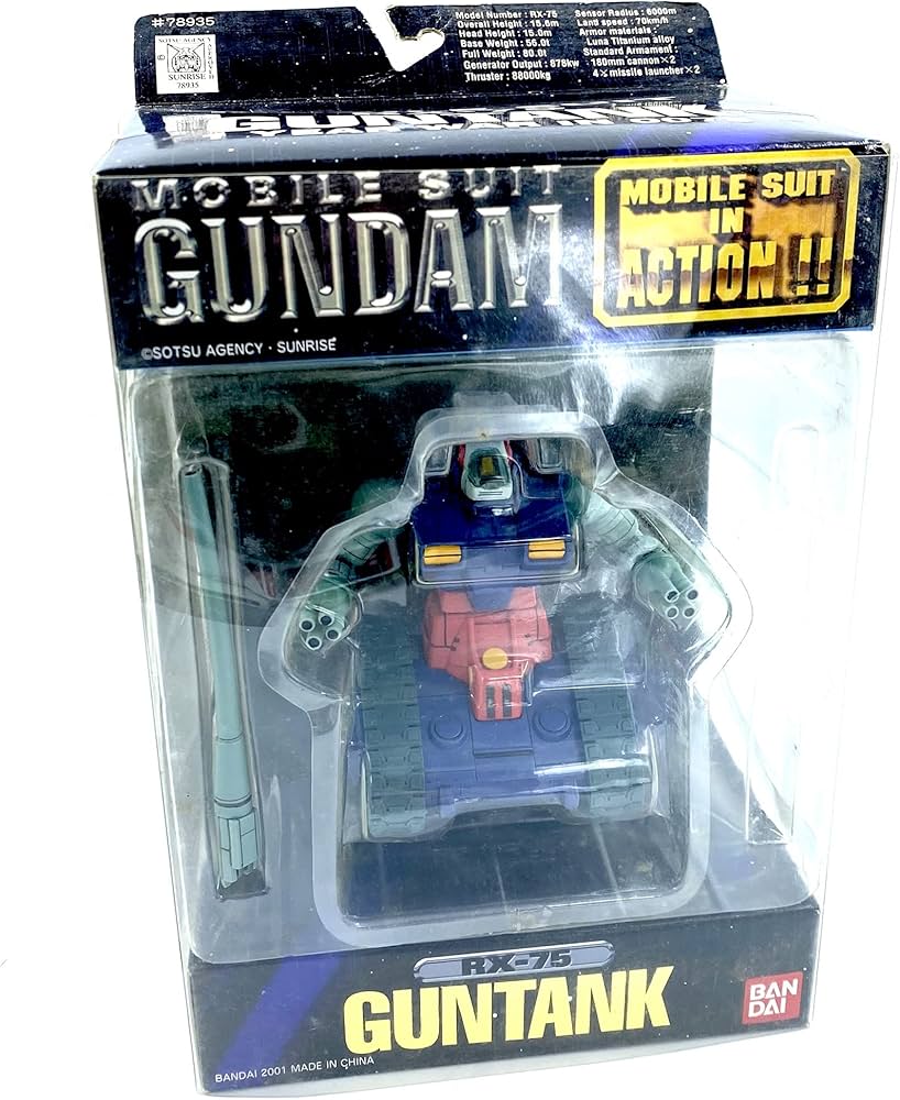 Amazon | バンダイ(BANDAI) MS IN ACTION !! ガンタンクRX-75