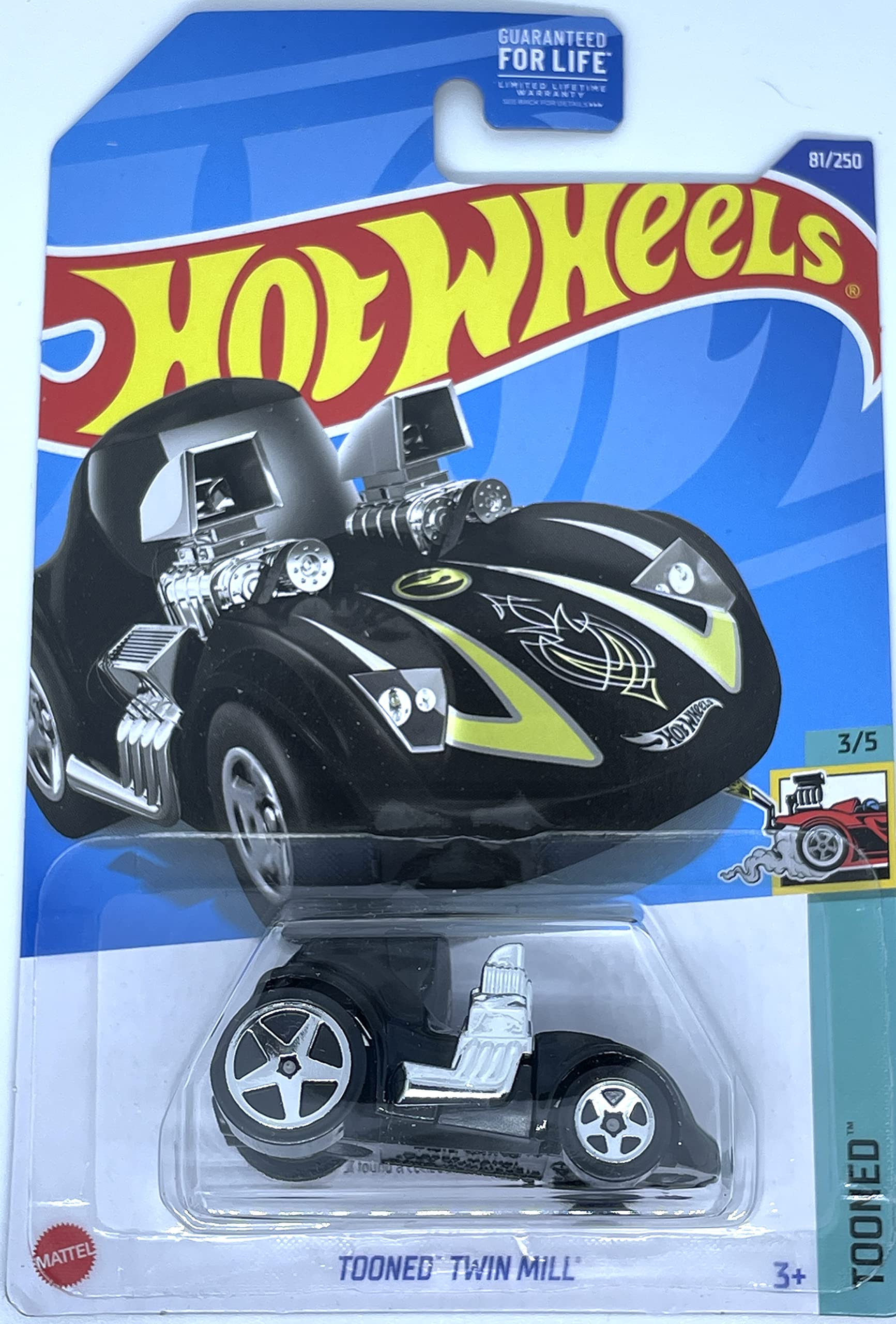 Hot Wheel 2022 - Treasure Hunt - Tooned Twin Mill [Black] 3/5 - 81