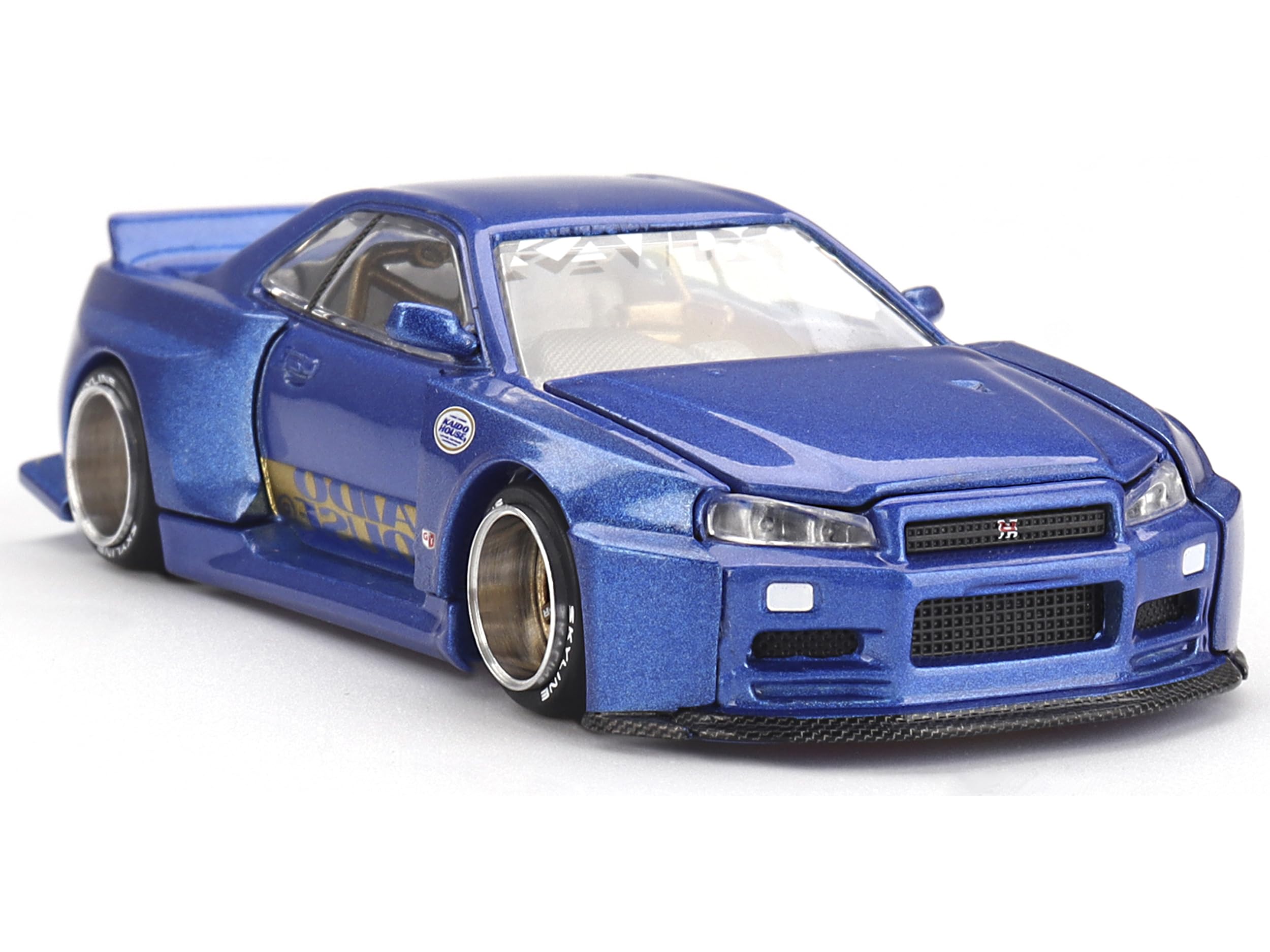 ミニGT 街道ハウス 日産スカイライン GT-R R34 LTD EDN 限定