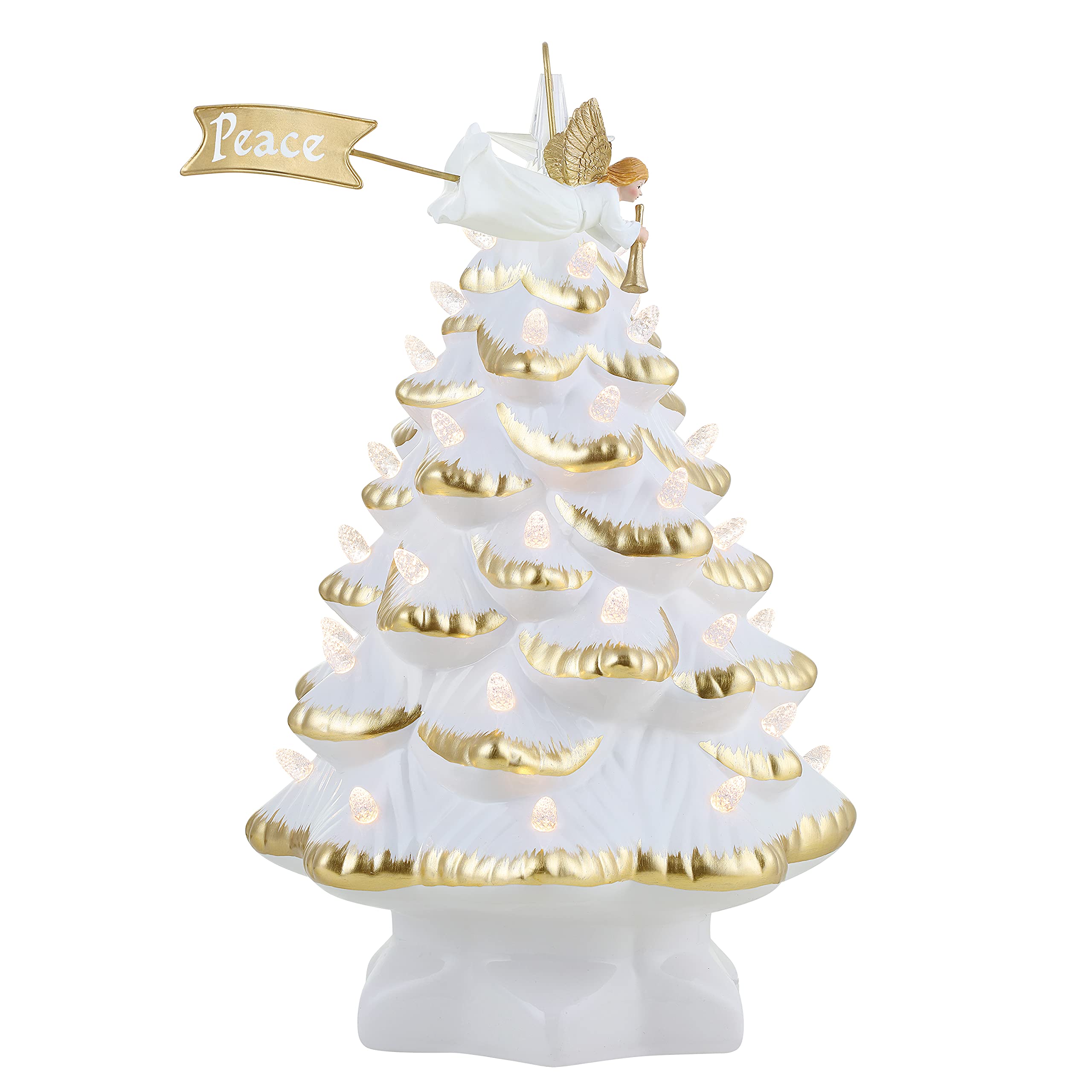 Amazon.com: Mr. Christmas Nostalgic Ceramic Christmas Tree with