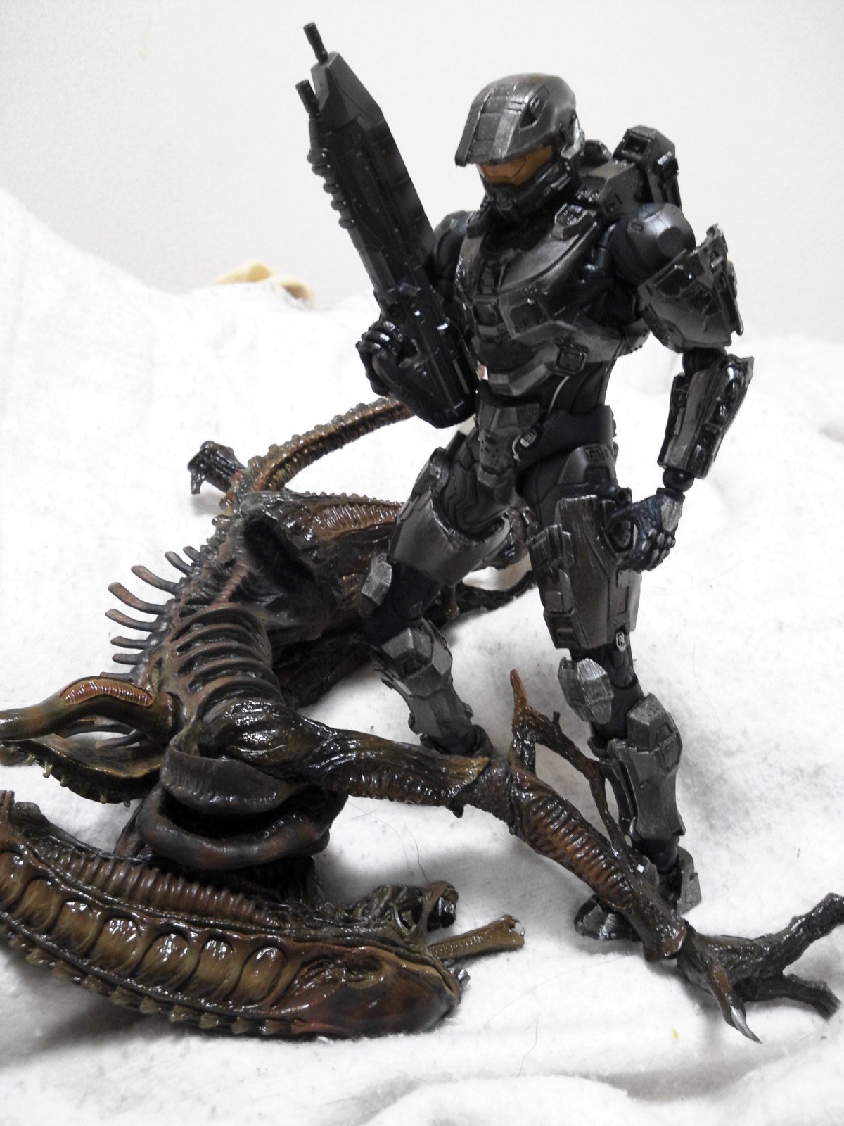 Amazon.co.jp: HALO4 PLAYARTS改 マスターチーフ(PVC塗装済み