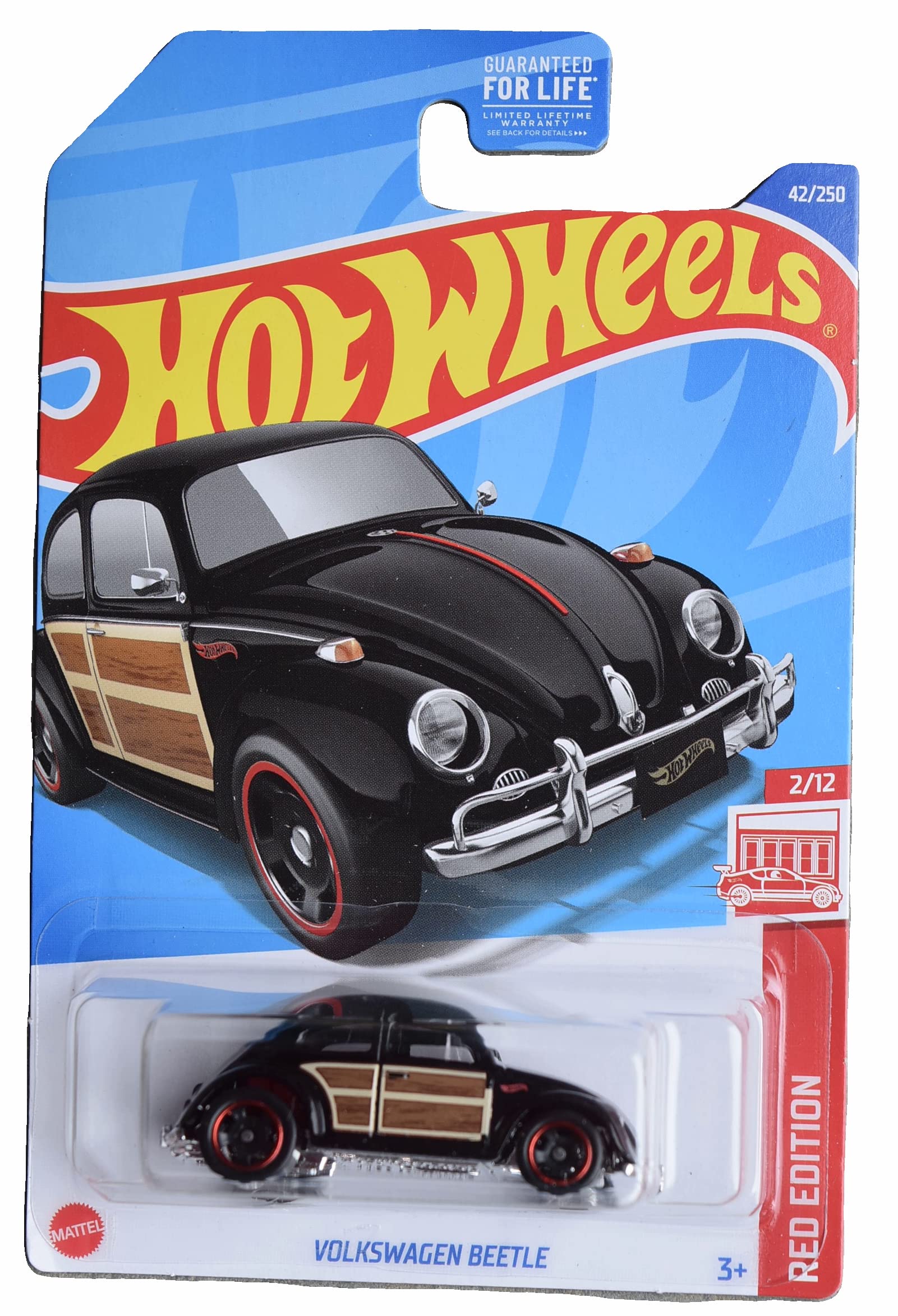 Amazon.com: Hot Wheels Volkswagen Beetle, Red Edition 2/12 : Toys